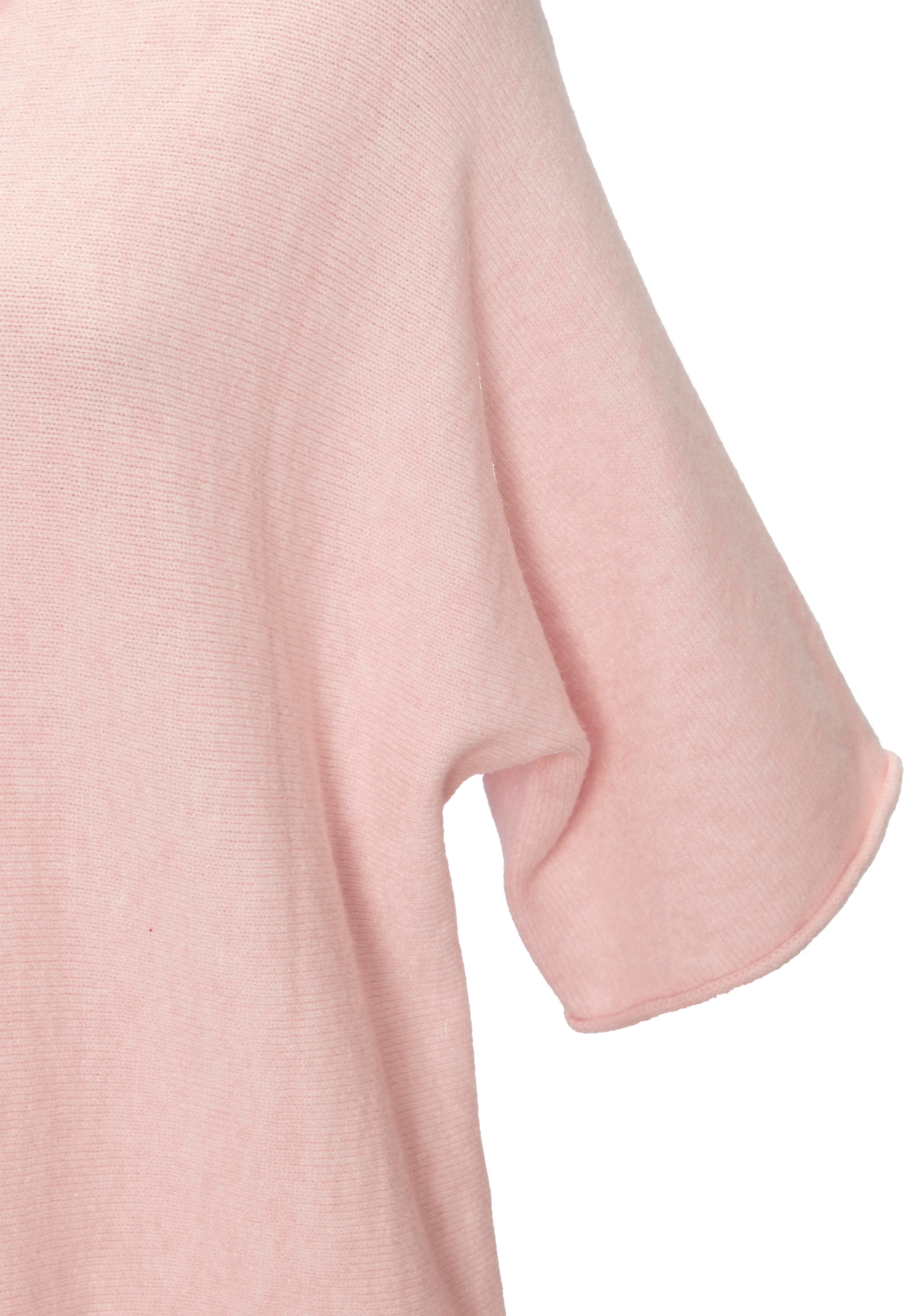 Vivance Kurzarmpullover in lockerer Passform, Basicpullover, casual