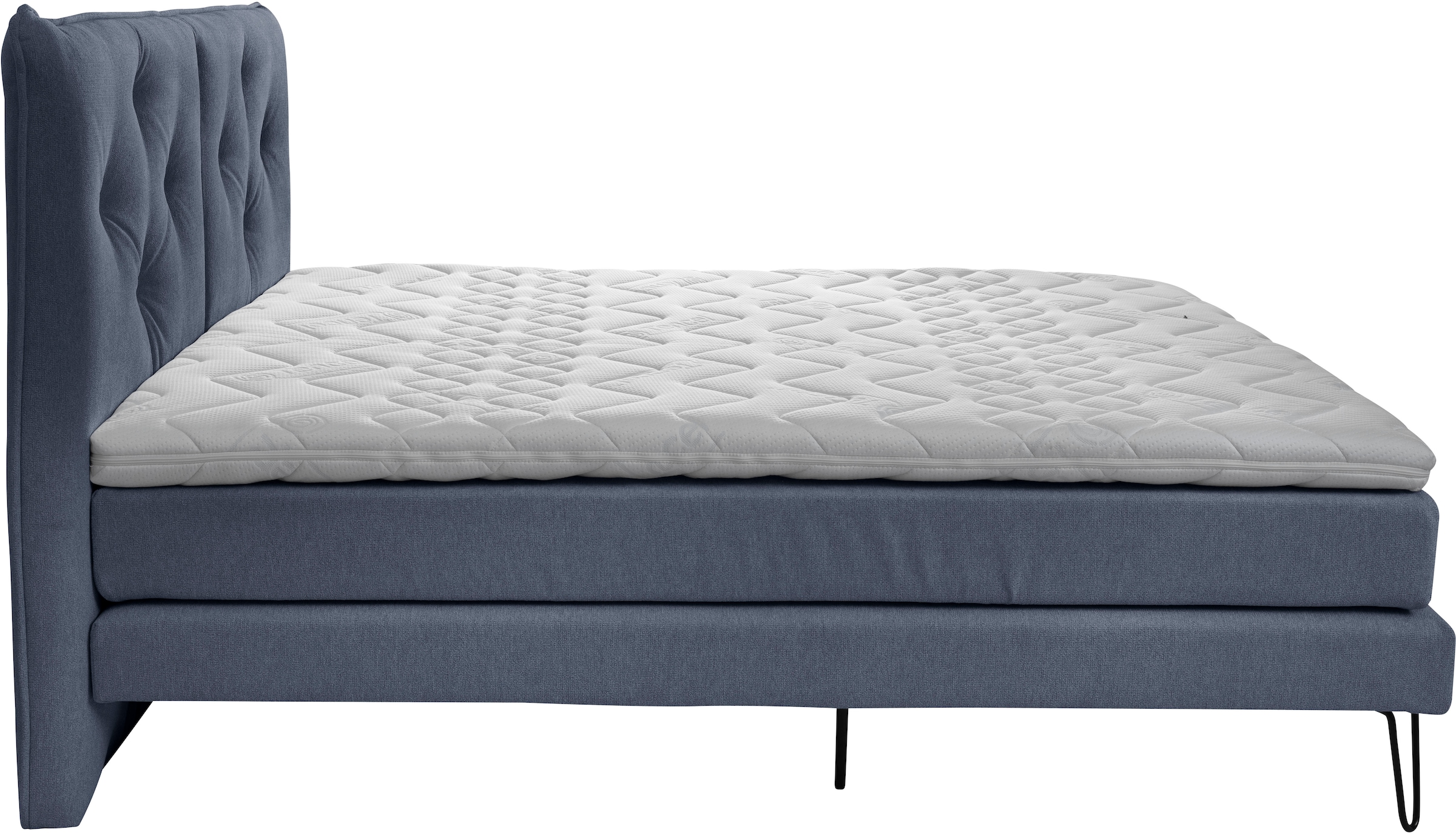 alina Boxspringbett »Longon inkl. Matratze und Komfortschaum-Topper, Breite 180x200cm«, erhältlich in verschiedenen Härtegraden