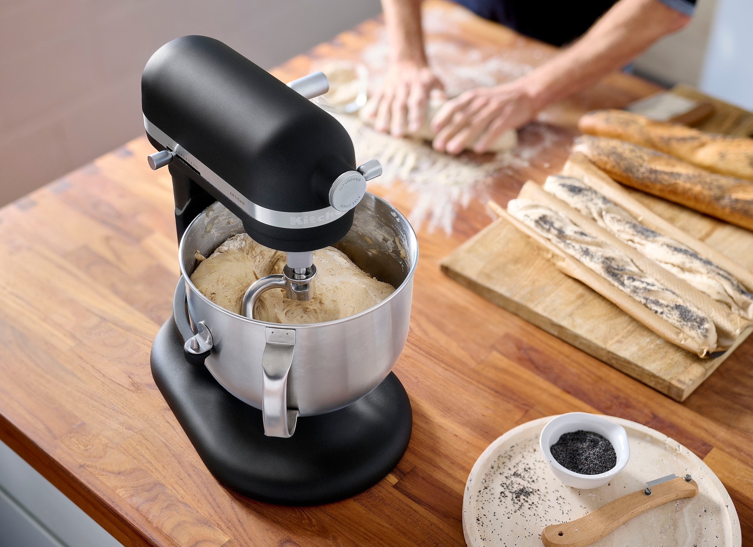 KitchenAid Küchenmaschine »5KSM70SHXEBK«