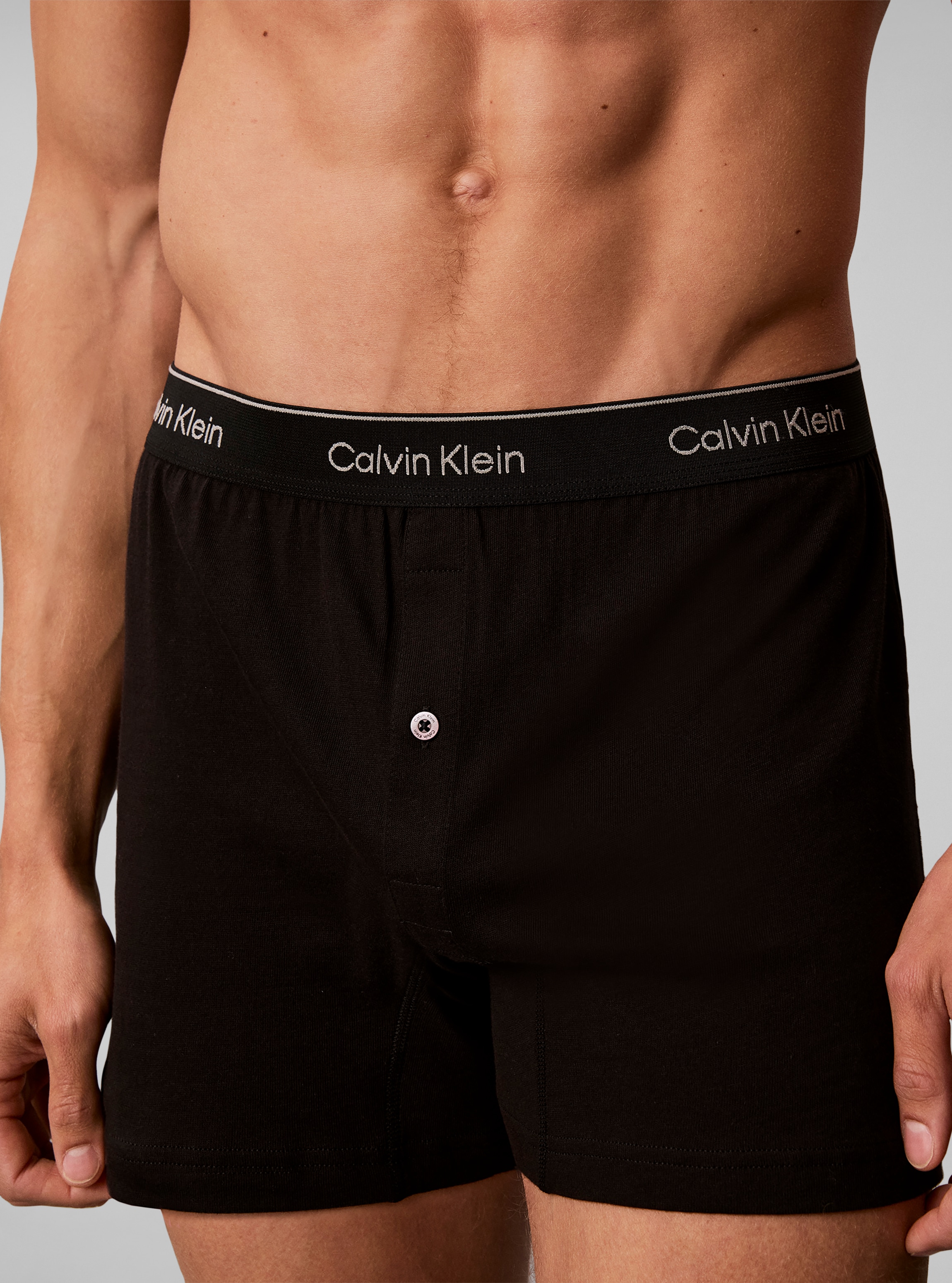Calvin Klein Underwear Boxer »BOXER TRAD 3PK« Packung, 3er-Pack,  mit Logo-Elastikbund (3 Stück)