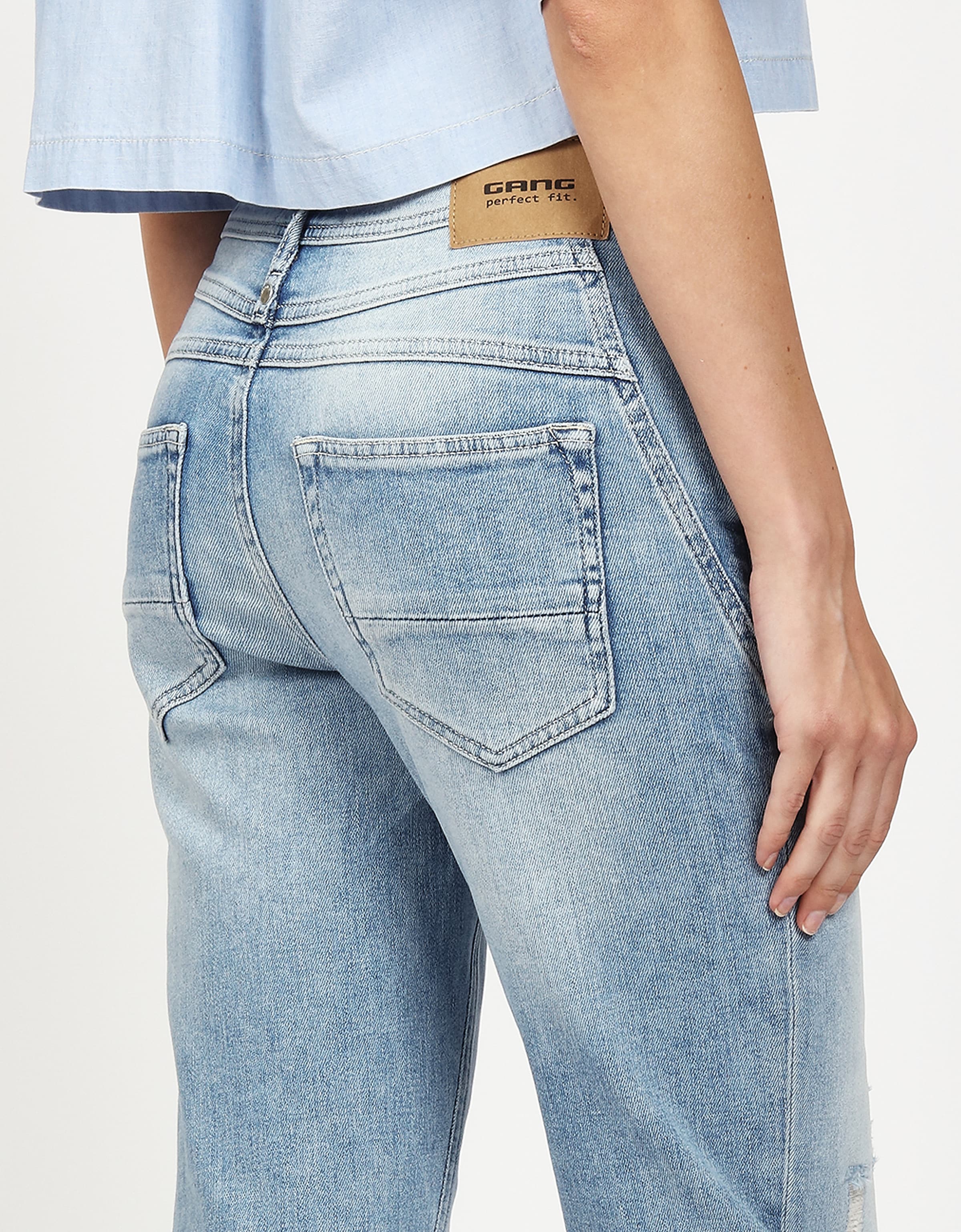 GANG 5-Pocket-Jeans »94ADELA« im Relaxed Fit