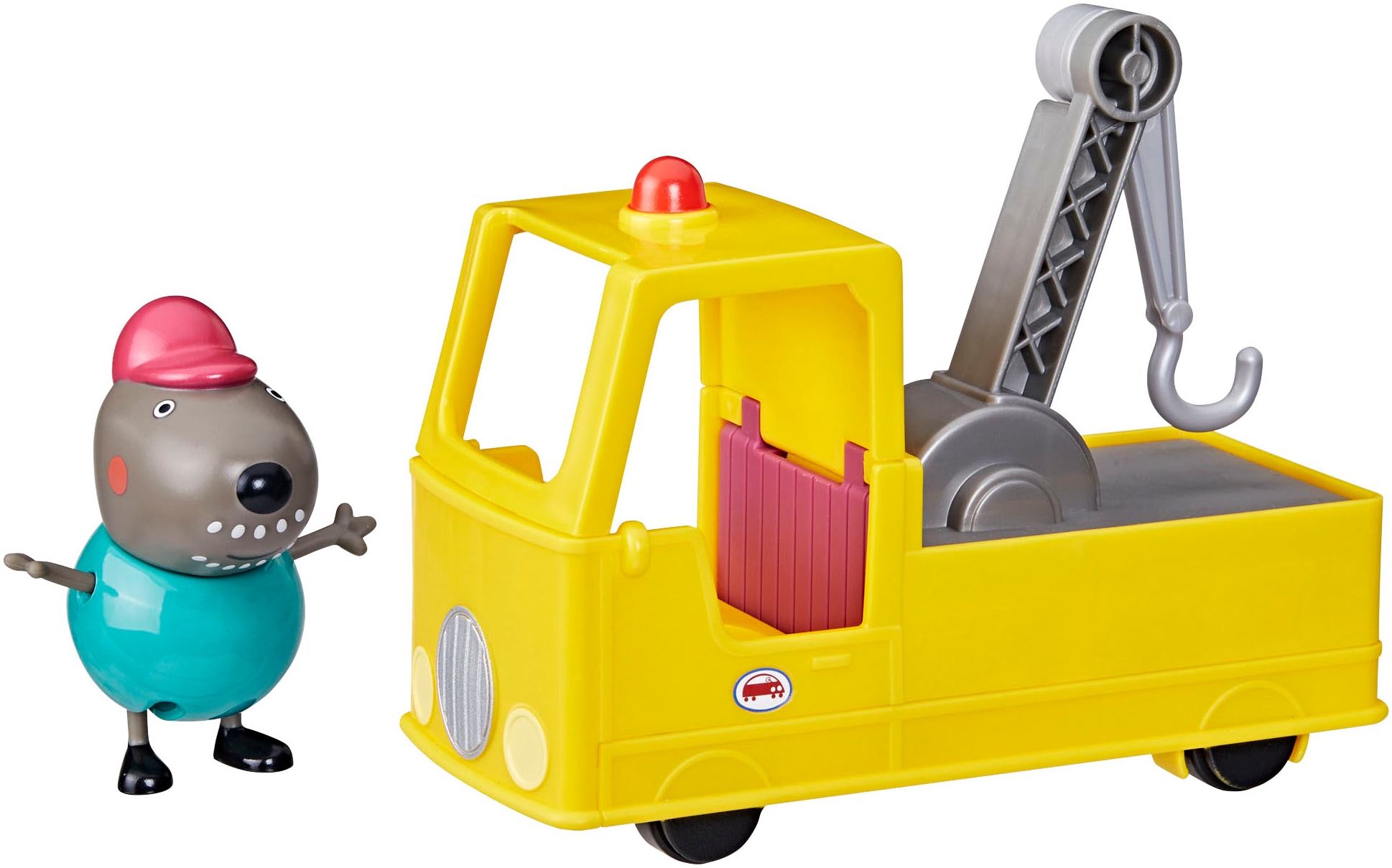 Hasbro Spielzeug-LKW »Peppa Pig, Opa Kläffs Abschleppwagen«, inklusive Figur