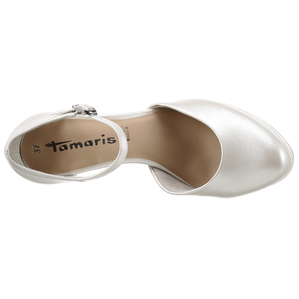 Tamaris High-Heel-Pumps, in glänzender Optik
