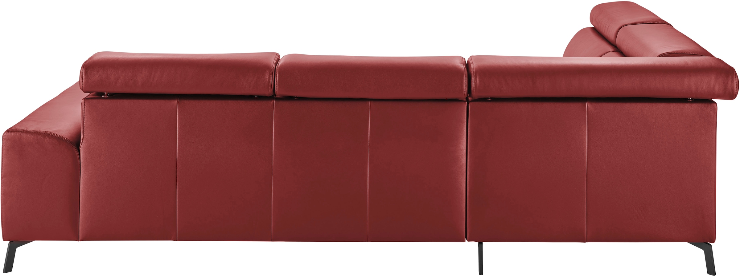 3C Candy Ecksofa »Greve modern und bequem, inkl. manueller Kopfteilverstellung, L-Form«, wahlweise mit motorischem Sitzvorzug