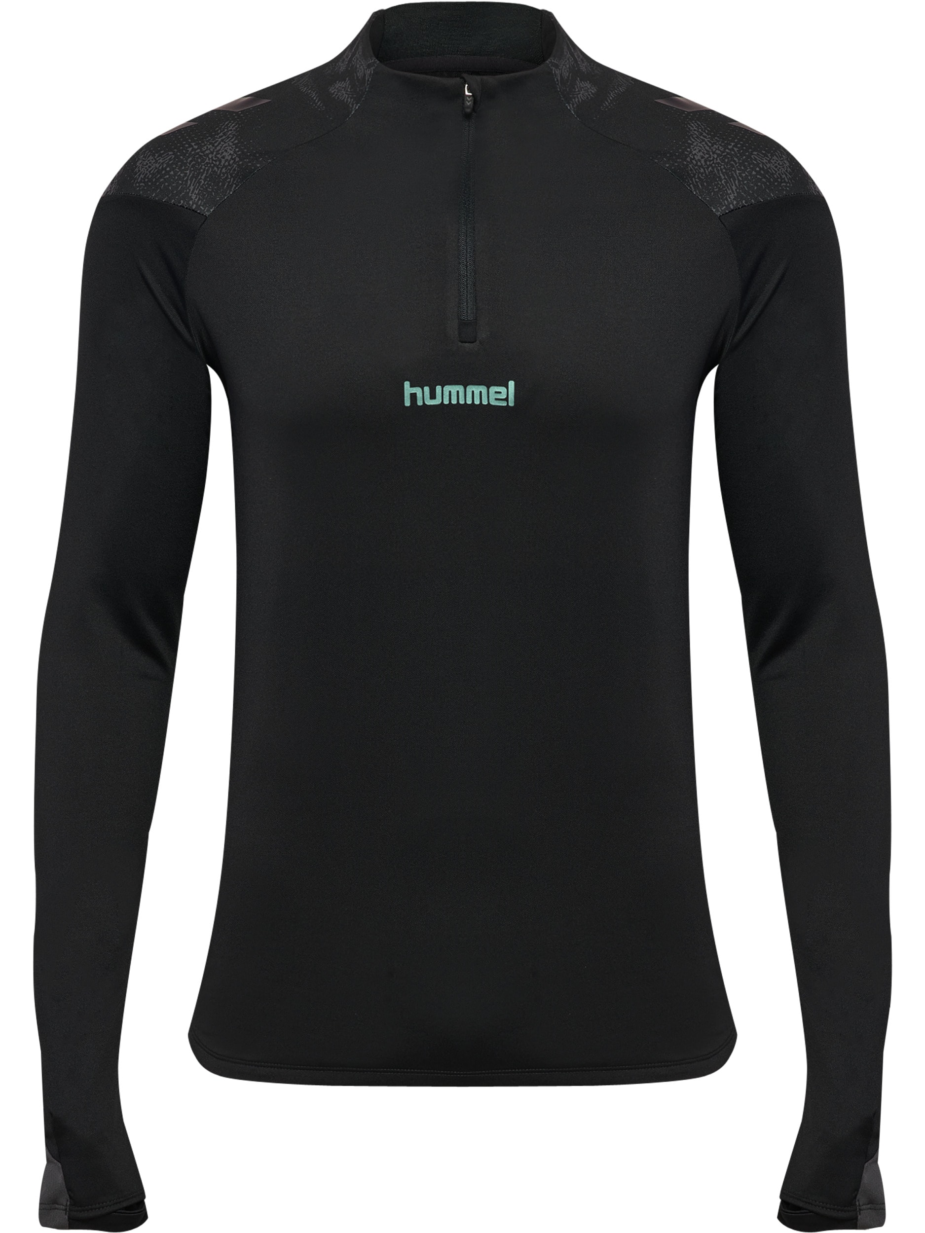 hummel Trainingsshirt »HMlBLAZE26 PRO TRAINING HALF ZIP« mit Daumenloch, aus Polyester und Elasthan, normaler Schnitt