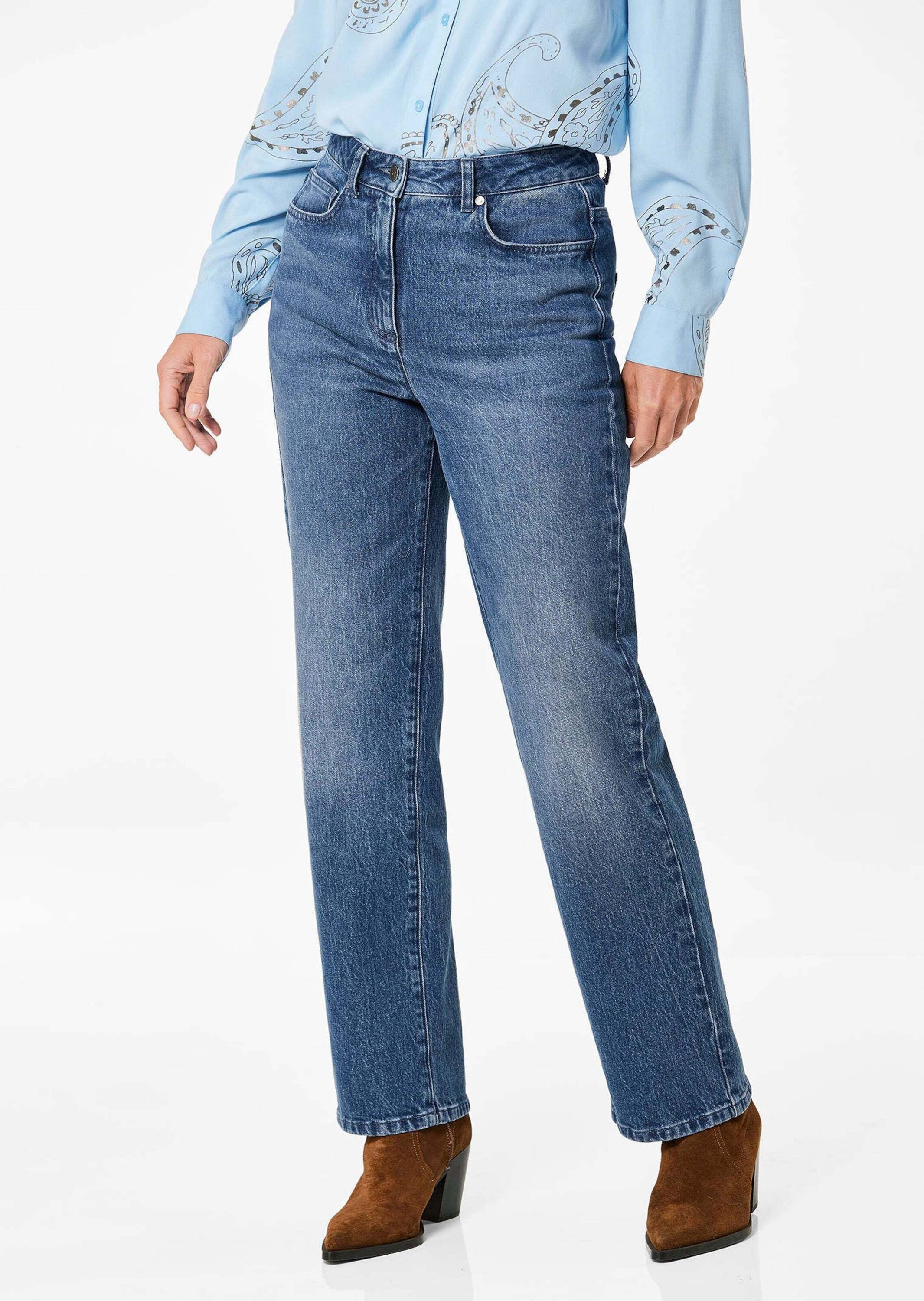 GOLDNER Stretch-Hose »Kurzgröße Jeans«