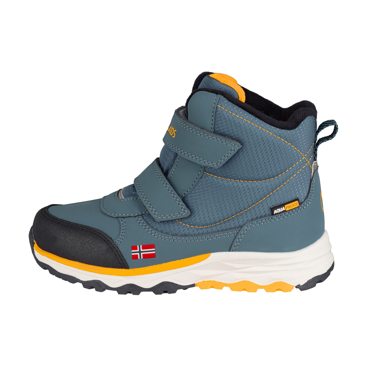 Trollkids Mädchen Winterstiefel »KIDS HAFJELL WINTER BOOTS« wasserdicht in blau, Größe 30