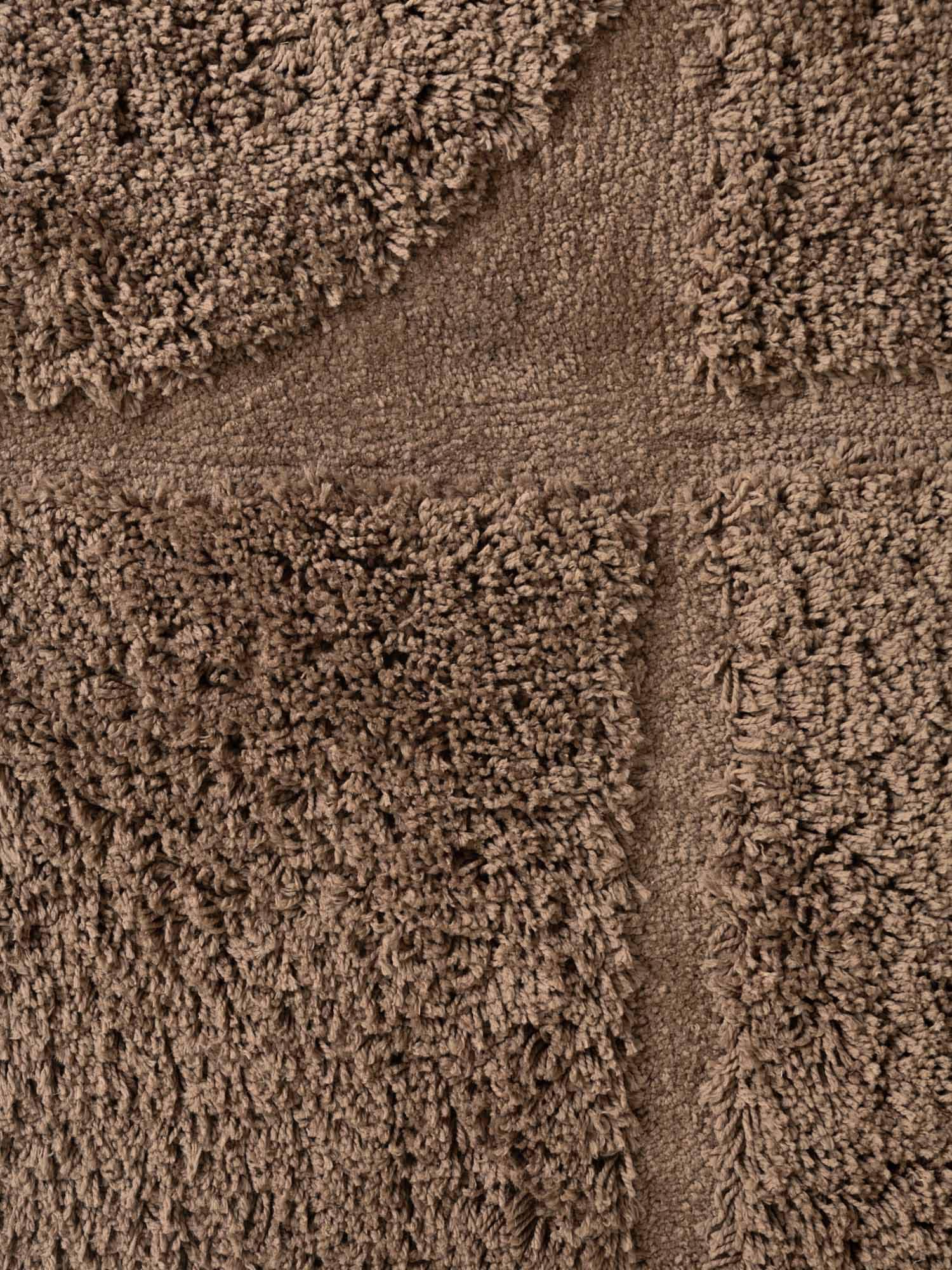 Ted Baker Hochflor-Teppich »Jasper , auch in rund« rechteckig 25 mm Höhe Hoch-Tief-Struktur, Weich, Shaggy, Modern, Wohnzimmer, Schlafzimmer