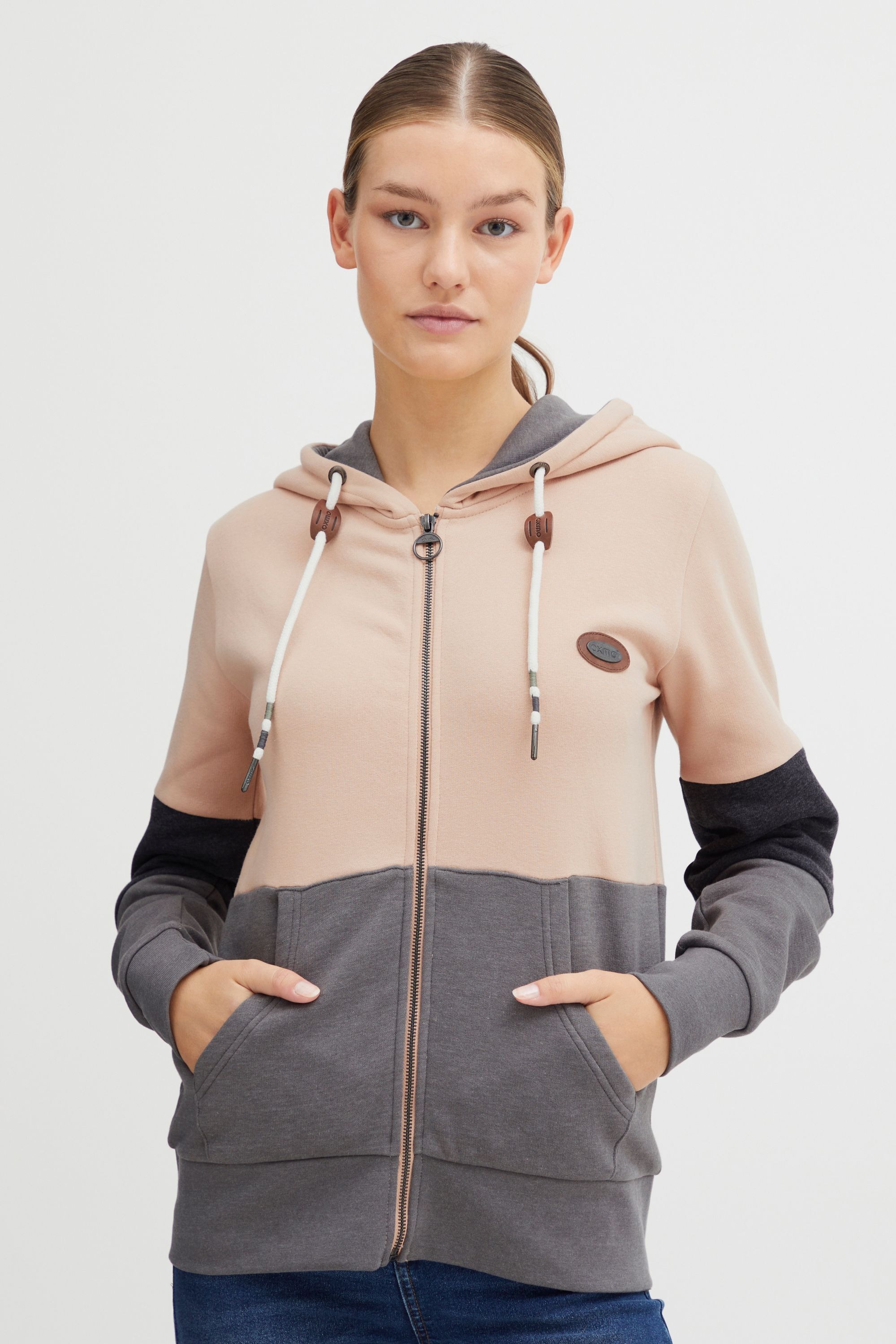 OXMO Funktions-Kapuzensweatjacke »Strickjacke OXKate«