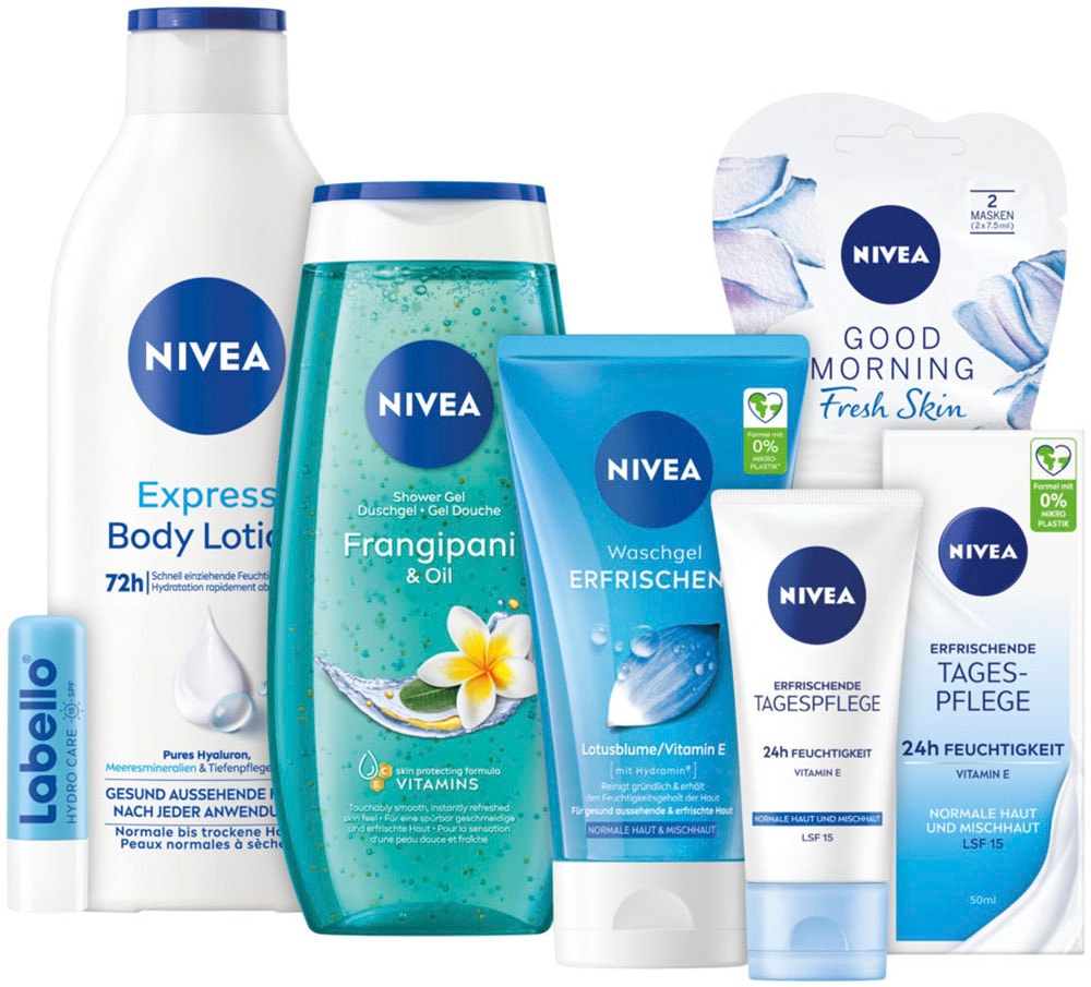 Nivea Pflege-Geschenkset »The Gift of Care«, (6 tlg.)