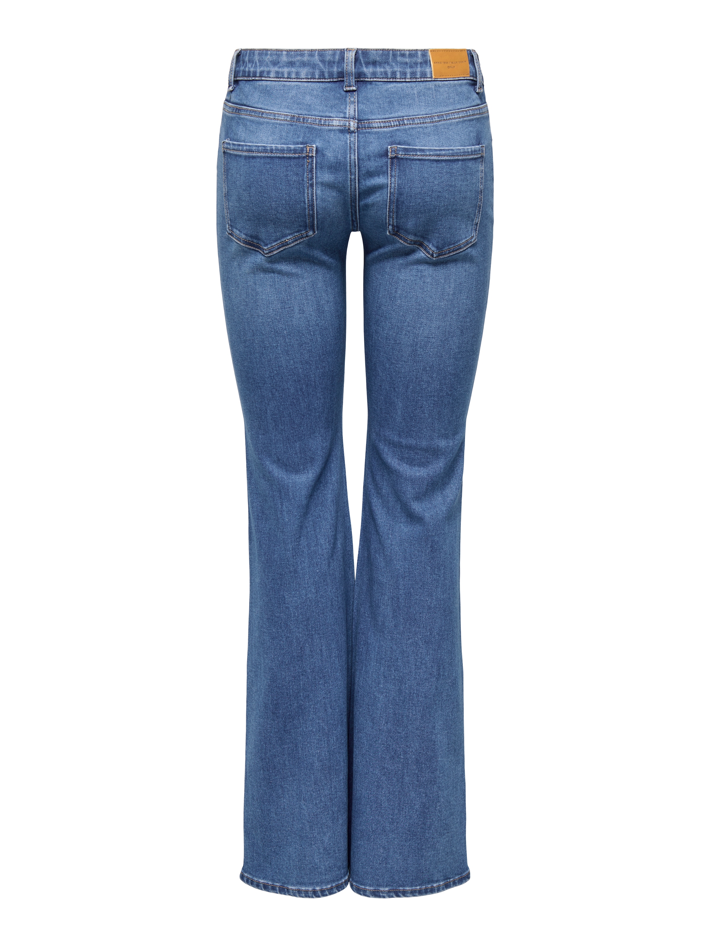 ONLY Bootcut-Jeans »ONLTIGER LW WIDE MB FLARED DNM PIM«