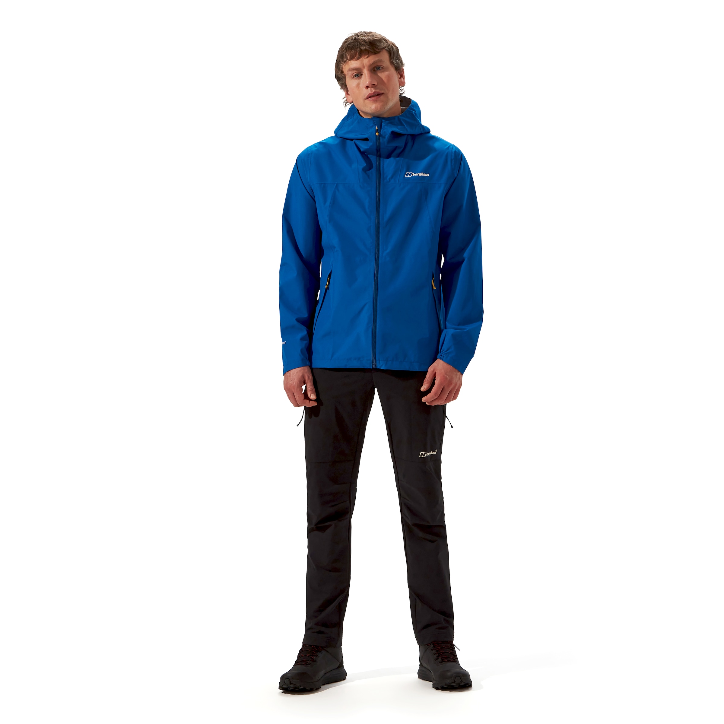 Berghaus Funktionsjacke »M DELUGE PRO 3.0 JKT« mit Sturmklappe, atmungsaktiv, wasserdicht, aus Polyester