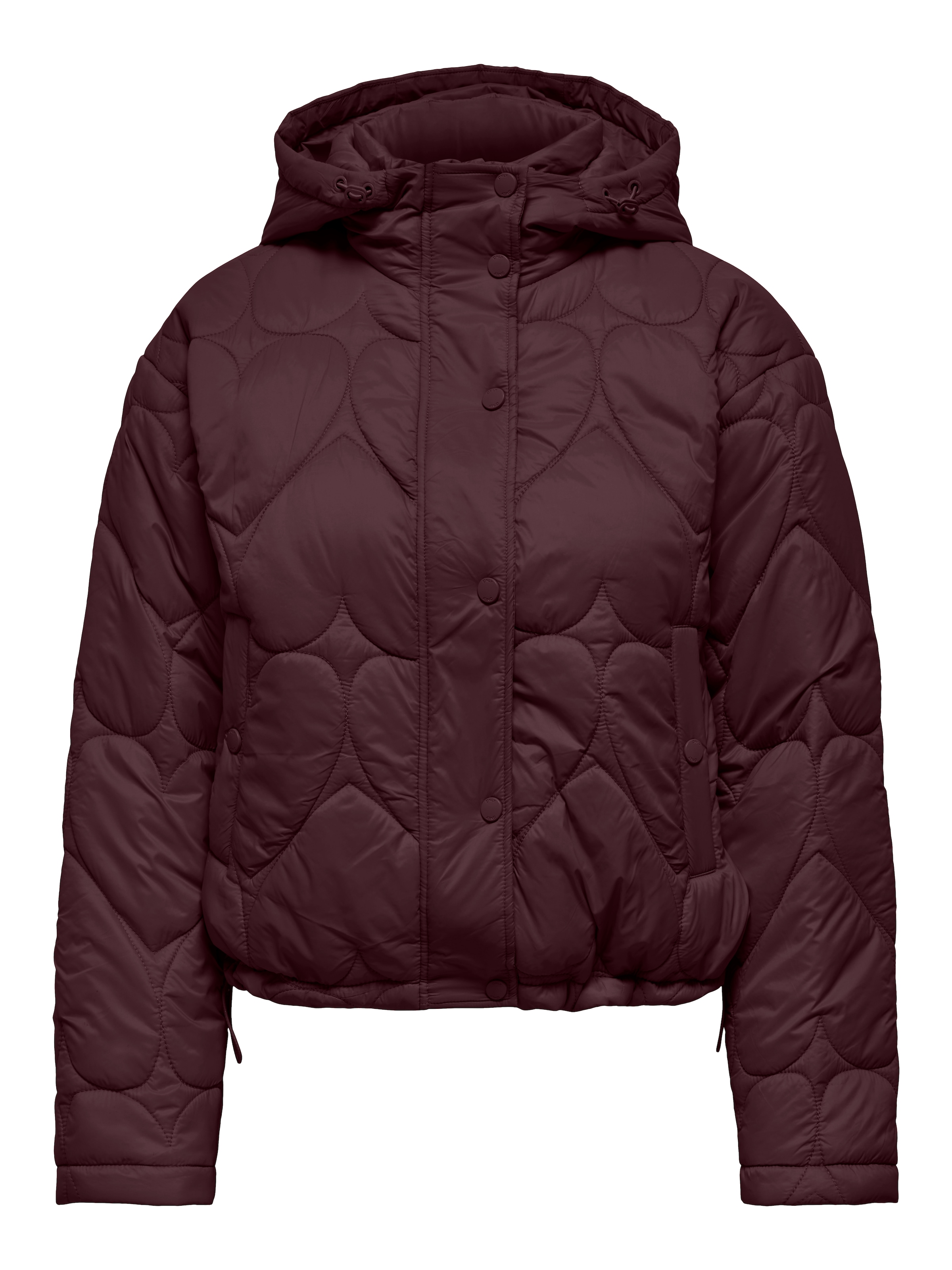 ONLY Steppjacke »ONLTAHIA LW HEART HOOD JACKET CC OTW« mit Kapuze Kunstfaser