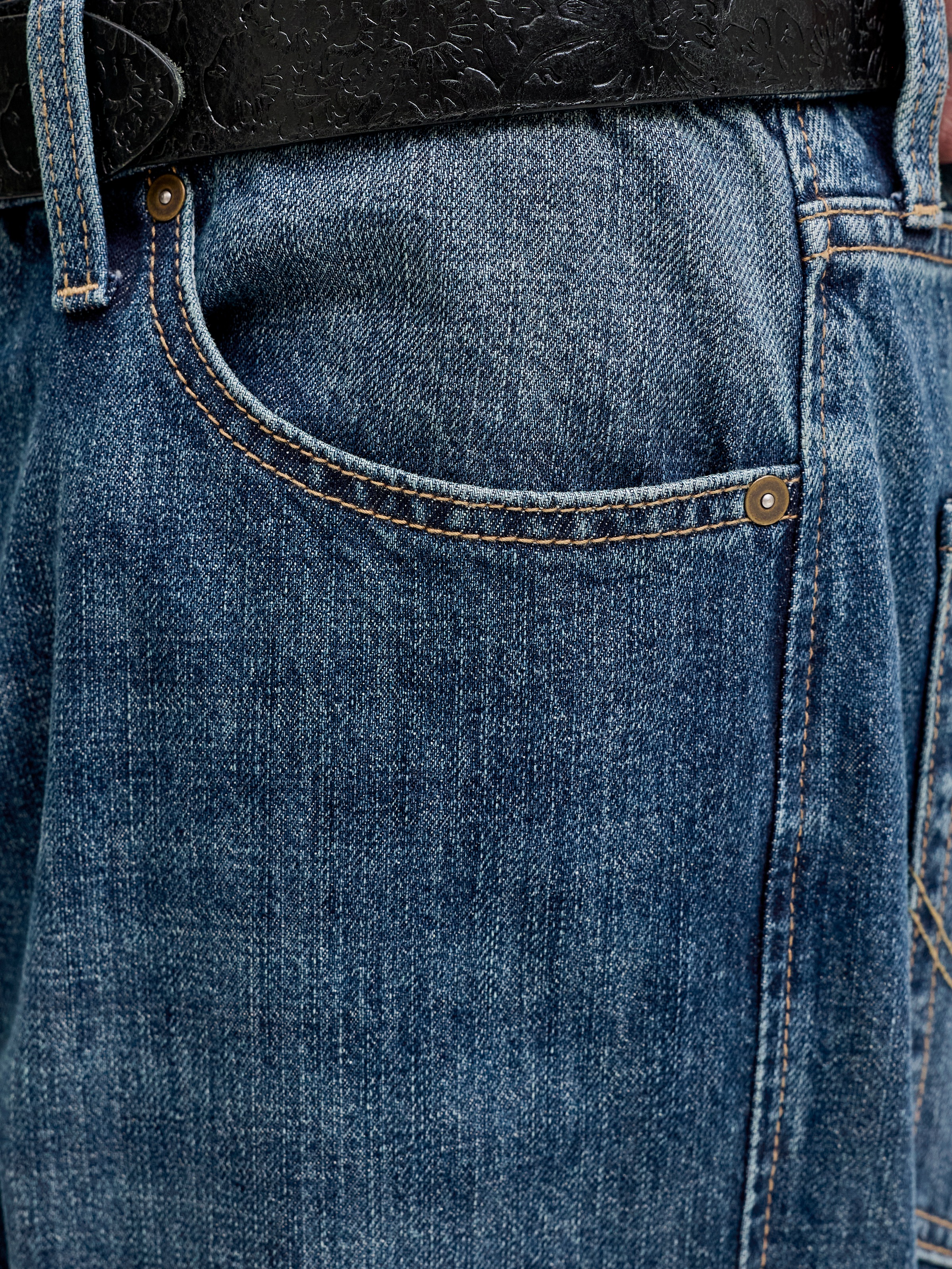 Jack & Jones Relax-fit-Jeans »JJIALEX mit cleanem Look und Taschenvielfalt« Baumwolle, relax fit