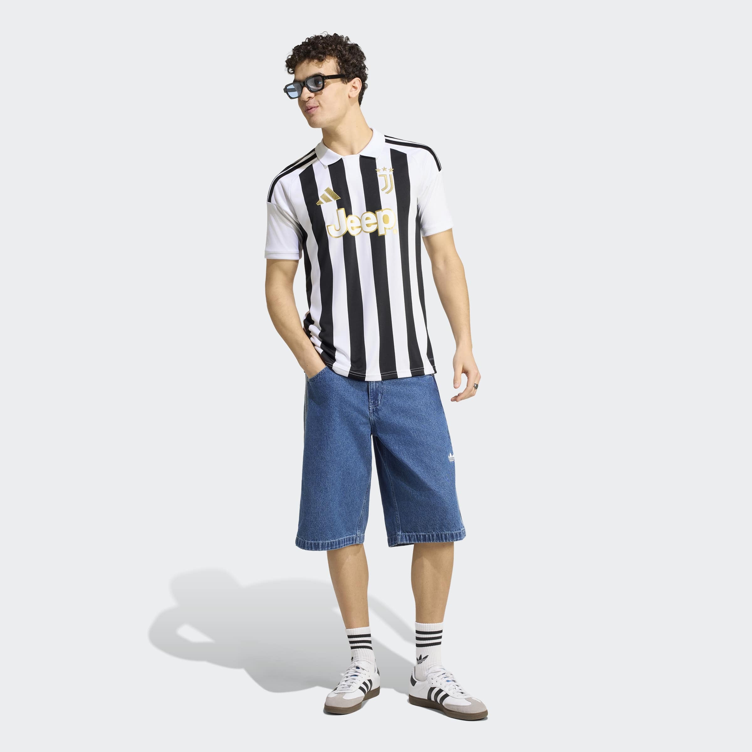 adidas Performance Fußballtrikot »JUVE H JSY« mit Climacool Technologie, schmale Passform, mit klassischem Kragen