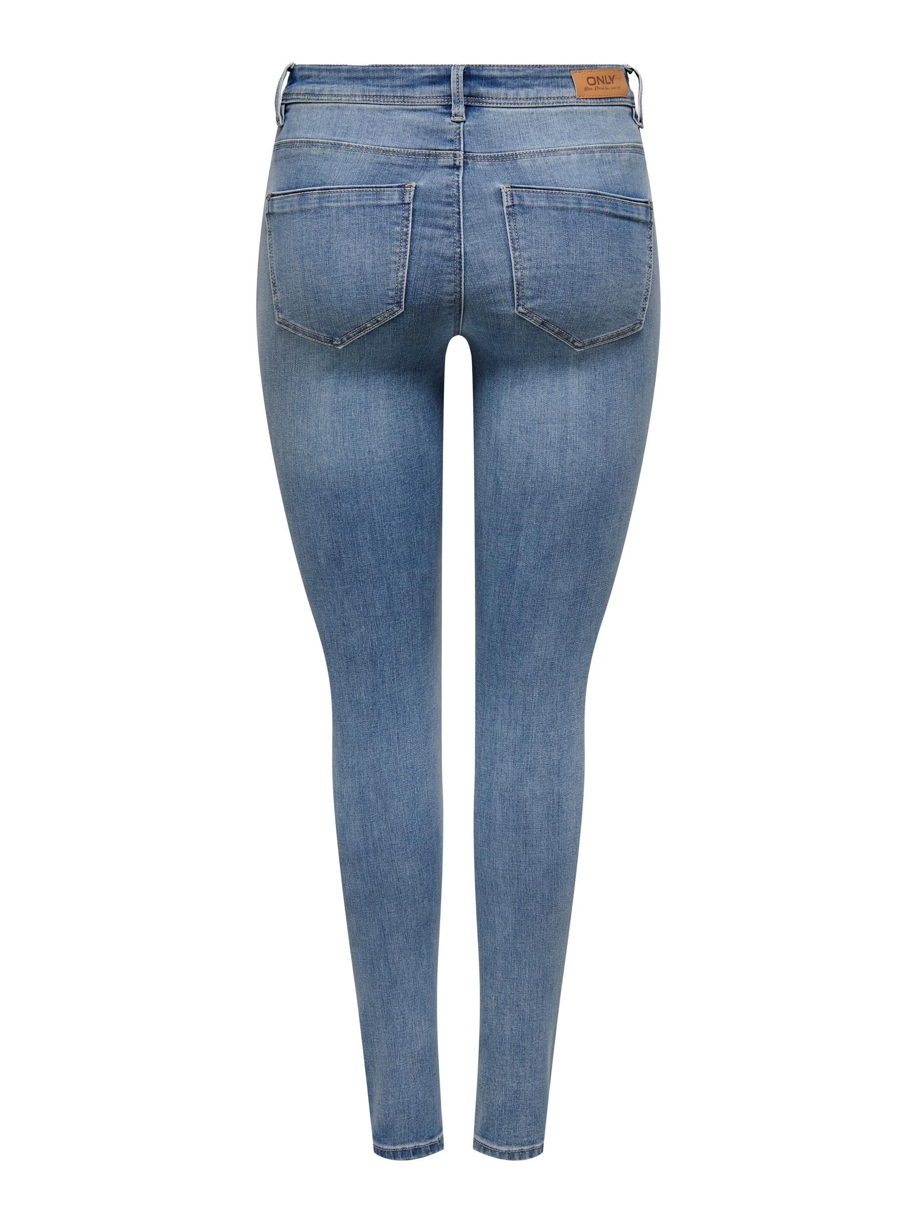 ONLY Skinny-fit-Jeans »ONLWAUW MID SKINNY DNM GUABOX«