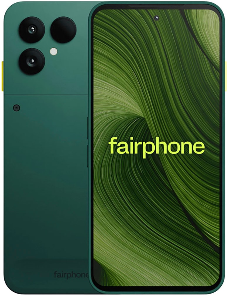 Fairphone Smartphone »Das ( Gen. 6 )« Forest Green in grün