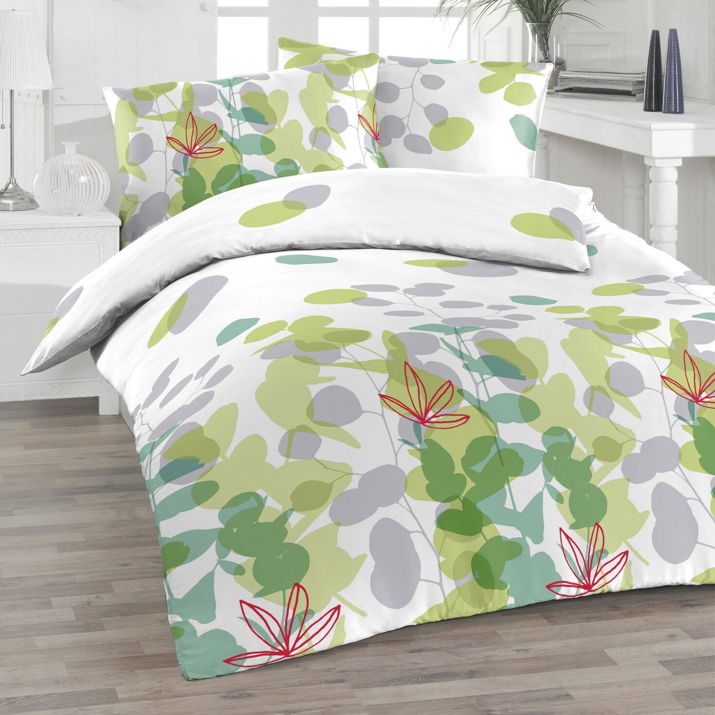 Florella Bettwäsche »Aluna, Soft-Seersucker, 100 % Baumwolle«