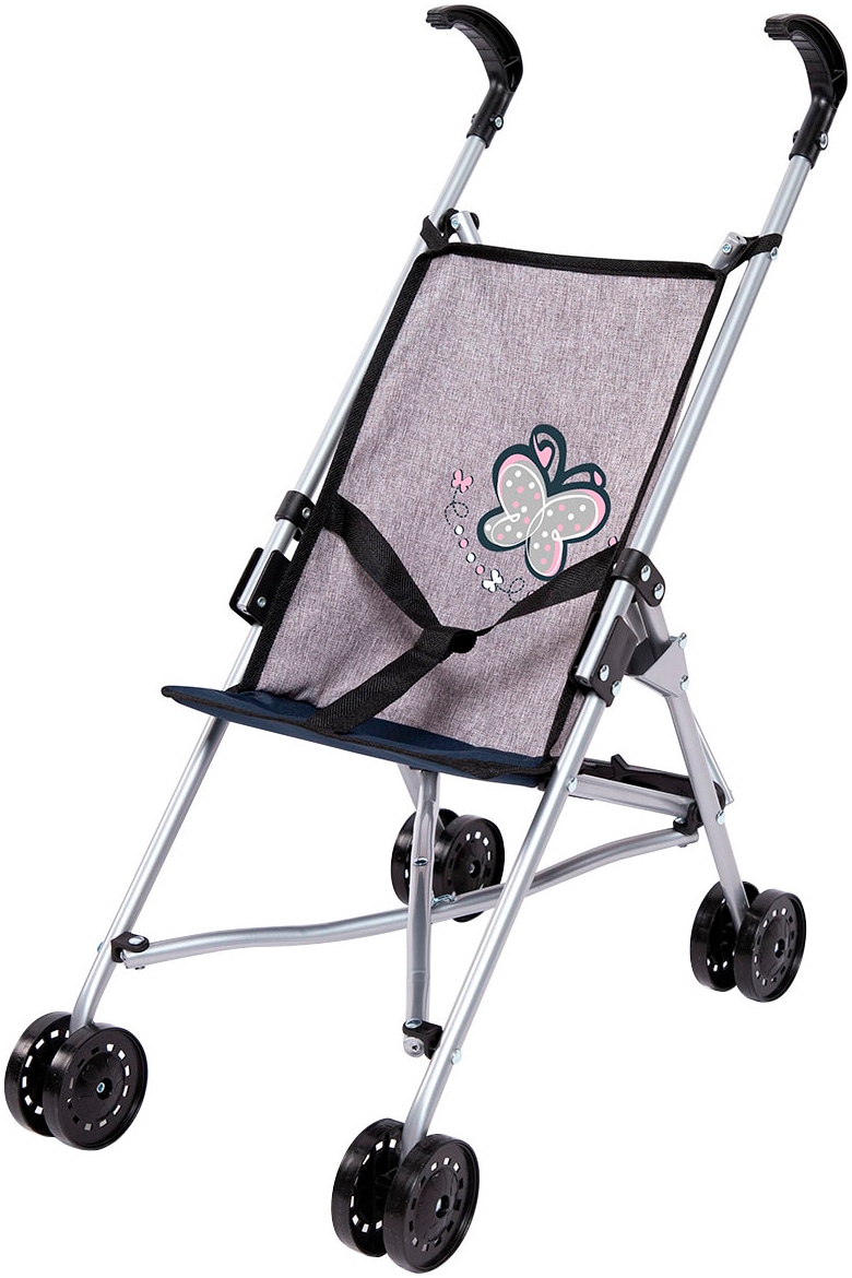 Bayer Puppenbuggy »bordeaux mit Einhorn«