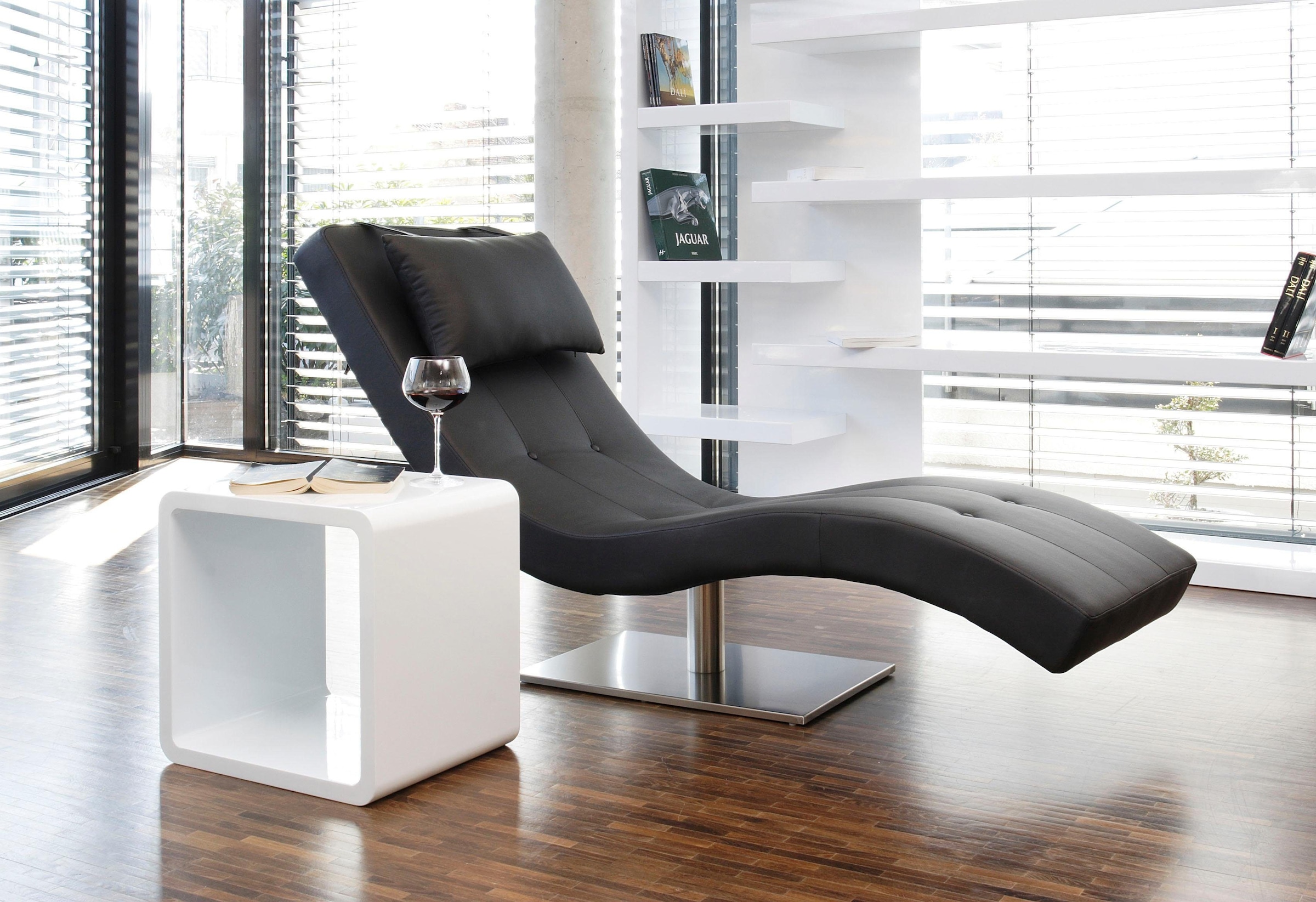 SalesFever Relaxsessel, mit Nackenkissen, Relaxliege Metallfuß im mit OTTO Shop modernem Online