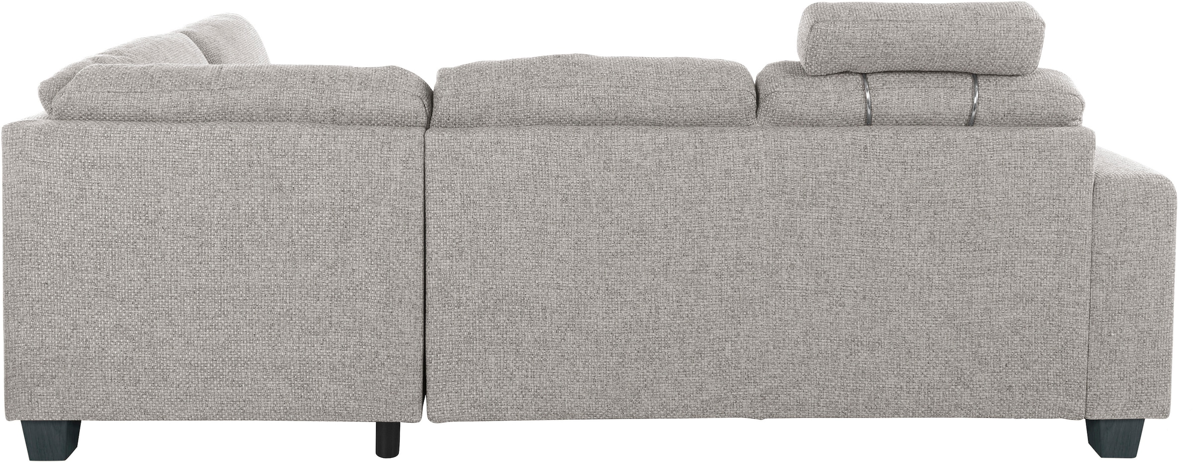 TRENDMANUFAKTUR Ecksofa »Chamber, zeitlos & elegant, bequem, L-Form«, inklusive einer Kopfstütze, wahlweise mit Schlaffunktion