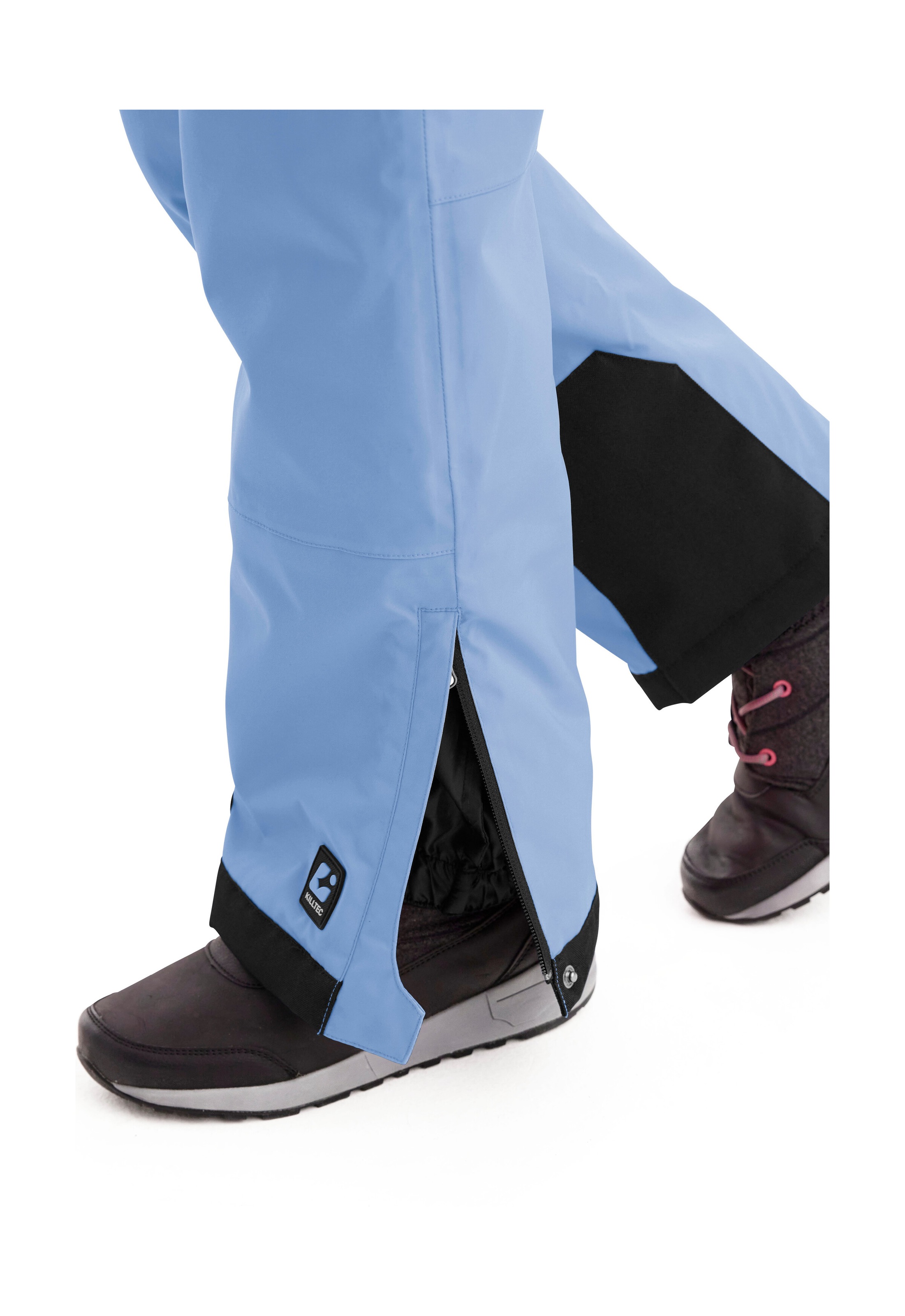 Killtec Skihose »Girls Skihose 242«, Wasserdicht, atmungsaktiv, abnehmbare Träger, rutschfester Schneefang
