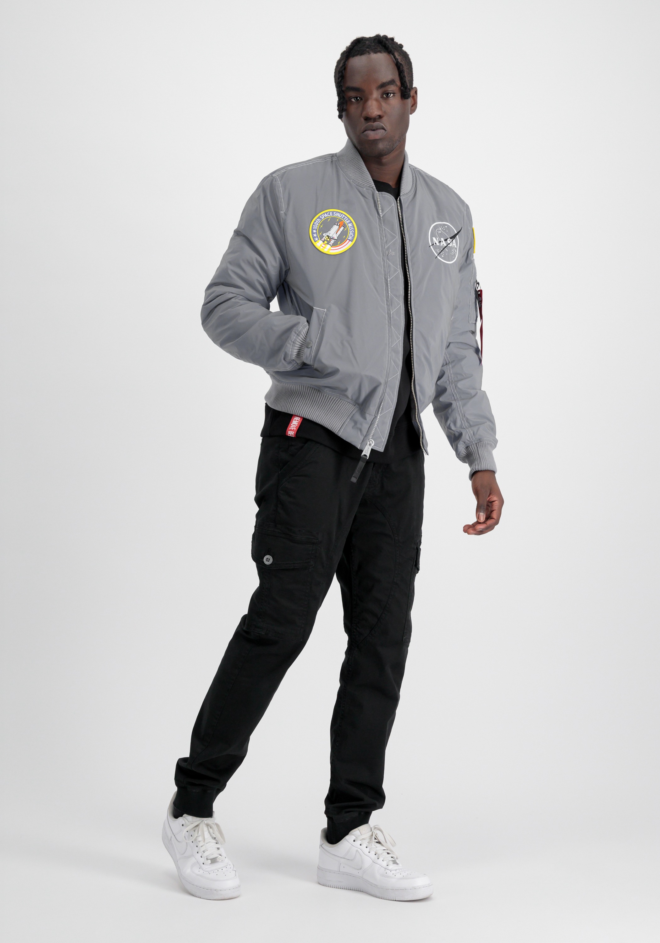 Alpha Industries Bomberjacke »Alpha Industries Men - Bomber Jackets MA-1 NASA Reflective«