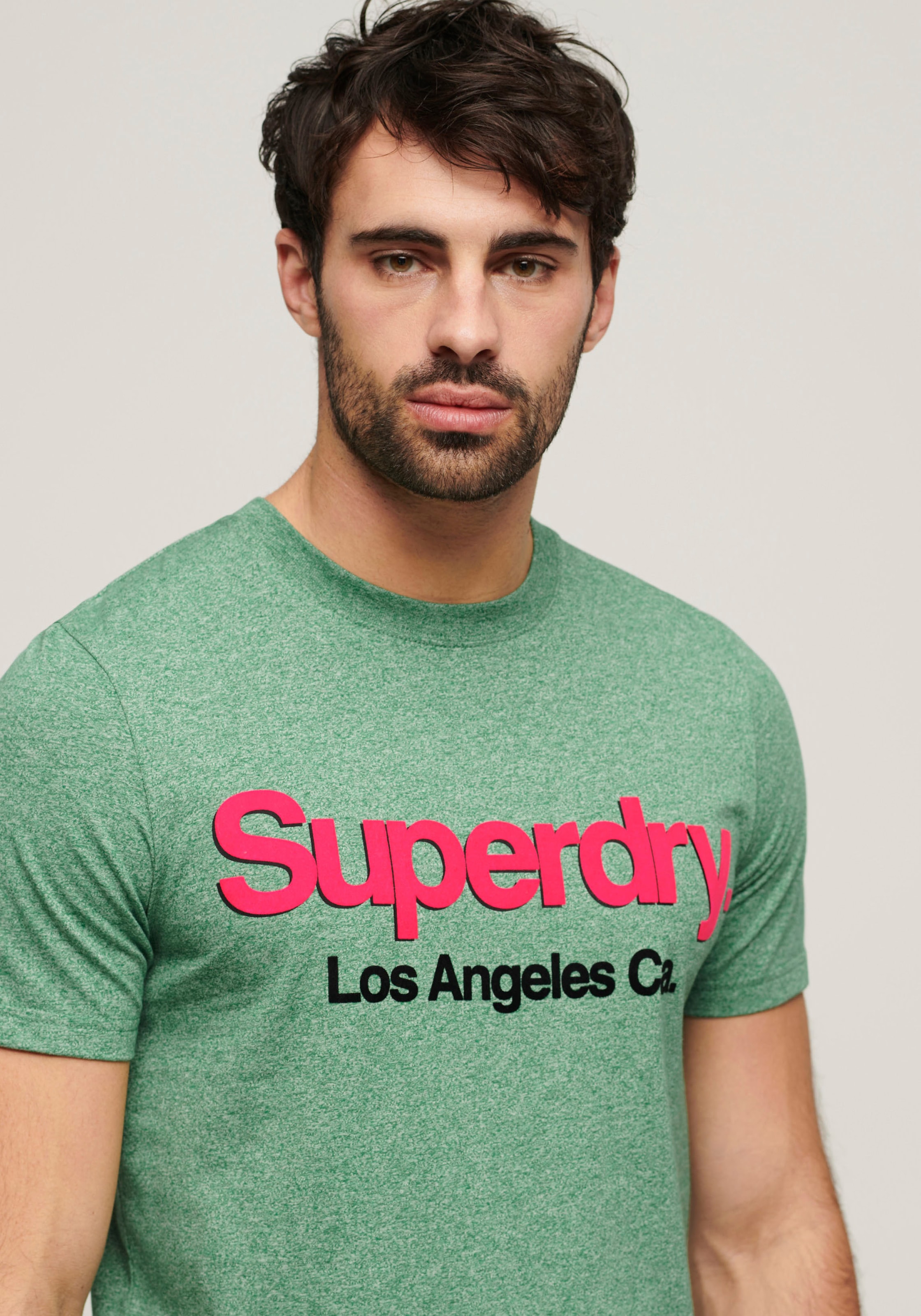 Superdry Print-Shirt »SD-CORE LOGO CLASSIC WASHED TEE«