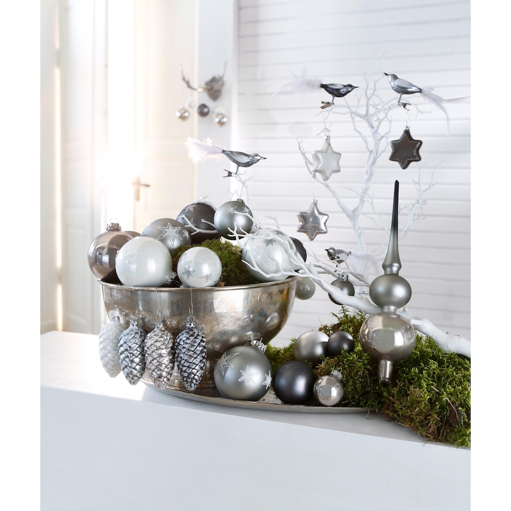 my home Christbaumspitze »Chrome, Weihnachtsdeko, Christbaumschmuck«