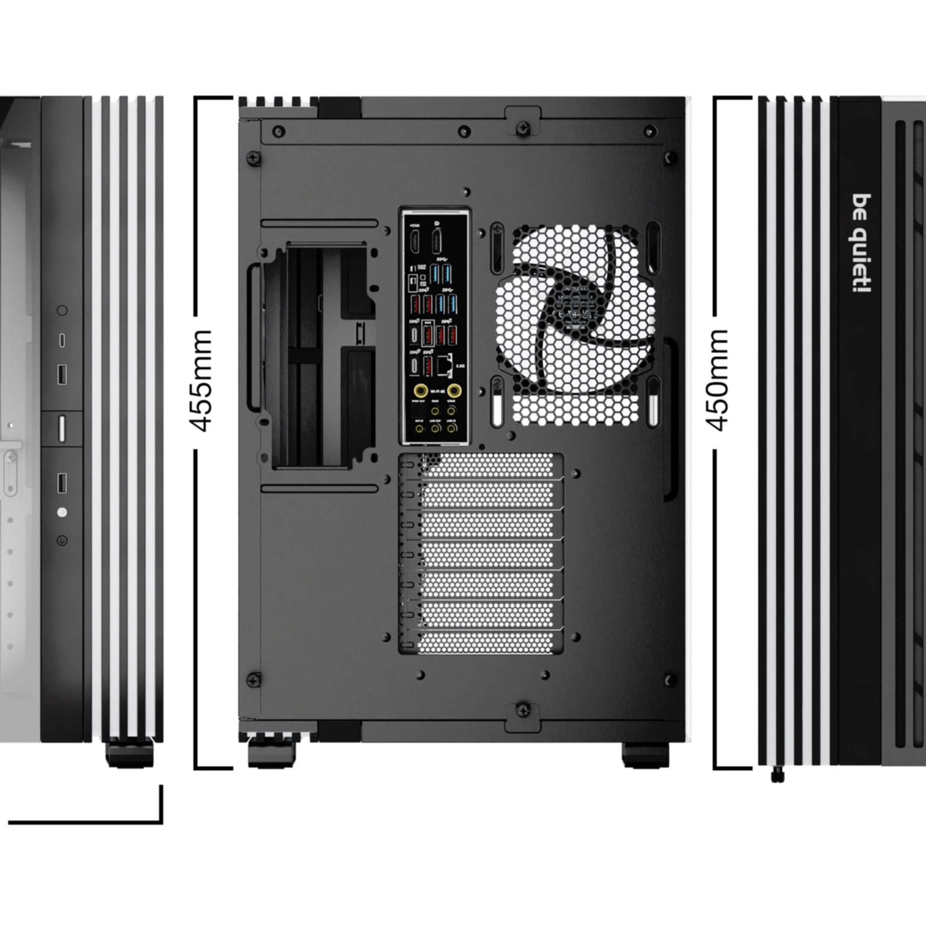 be quiet! PC-Gehäuse »LIGHT BASE 600 LX Black«