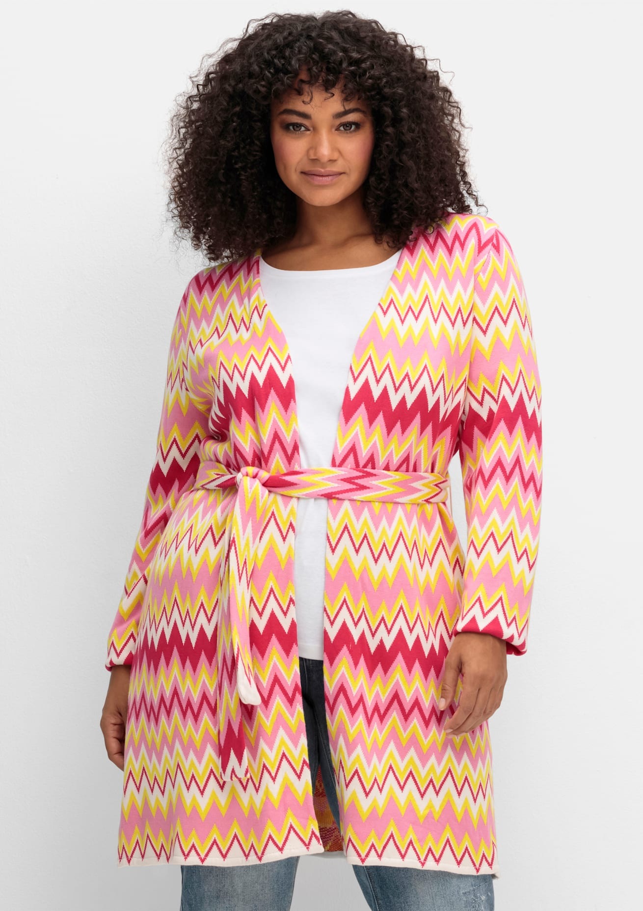 sheego by Joe Browns Longstrickjacke