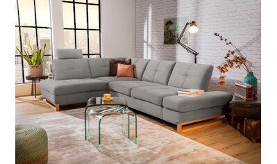 ADA trendline Ecksofa, mit Ottomane, inkl. Sitztiefenverstellung und Kopstütze, wahlweise mit Bettfunktion kaufen ADA trendline Ecksofa, mit Ottomane, inkl. Sitztiefenverstellung und Kopstütze, wahlweise mit Bettfunktion kaufen