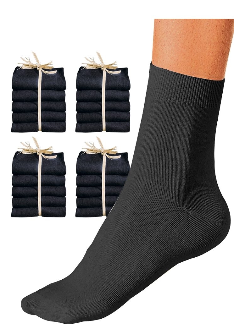 Go in Socken, (Packung, 20 Paar), in der Großpackung