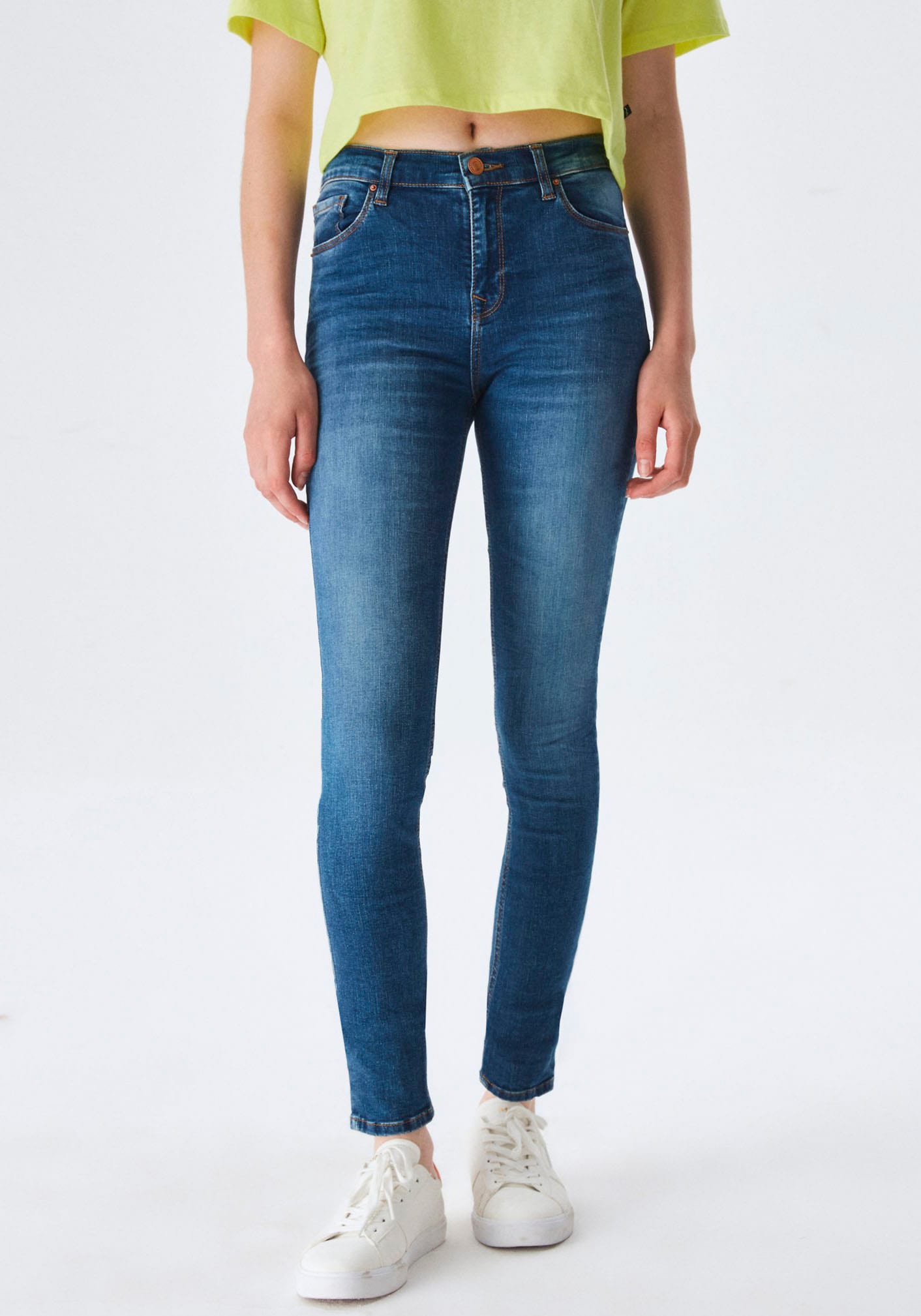 Slim-fit-Jeans »Amy X«, in angesagter Waschung