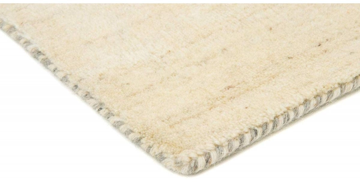 carpetfine Wollteppich »Gabbeh-Uni«, quadratisch, 15 mm Höhe, reine Wolle, handgewebt, Gabbeh Loom Tiermotiv, Sonderform Quadrat