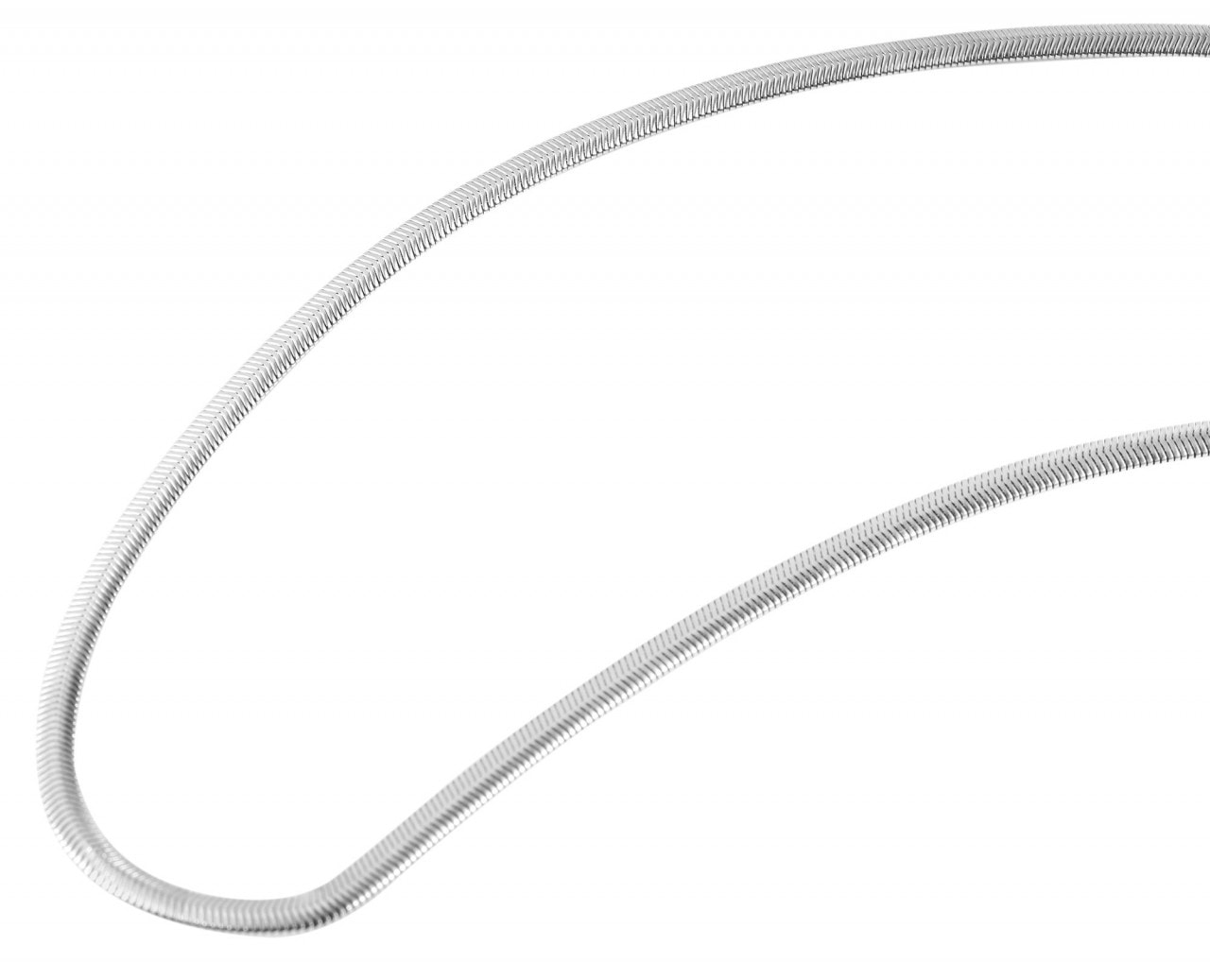 Adelia´s Edelstahlkette »Adelia's Damen Edelstahl Schlangenkette Halskette 42 cm«