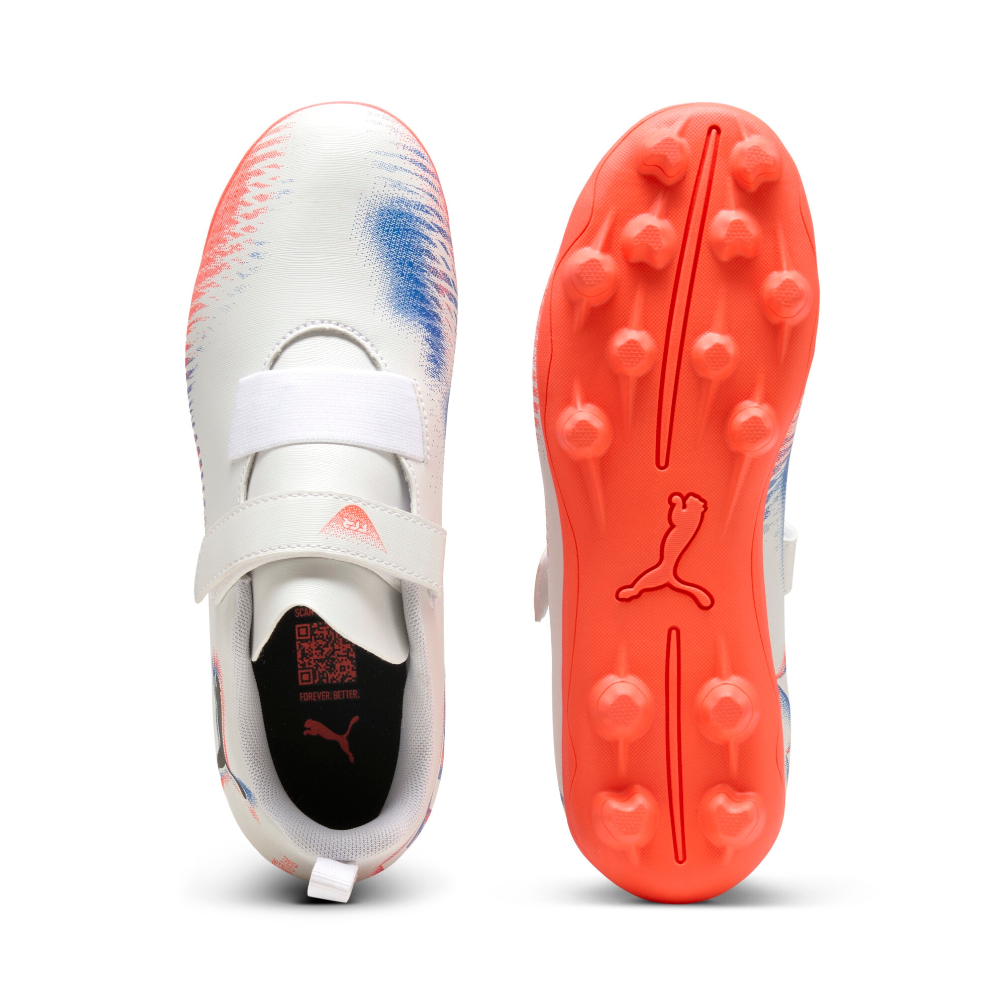 PUMA Fußballschuh »FUTURE 8 PLAY V FG/AG RB JR«, für Rasenplätze
