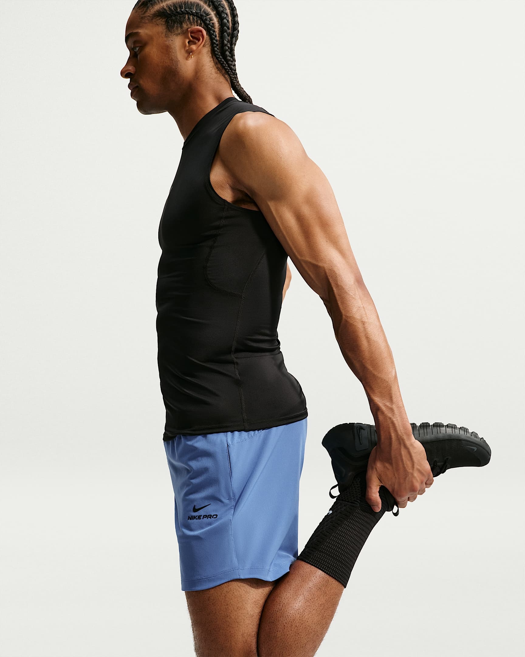 Nike Shorts »Nike Pro Training Men's Dri-FIT 6" Shorts«  für Fitness, mit Reißverschlusstaschen, 6-Zoll-Länge