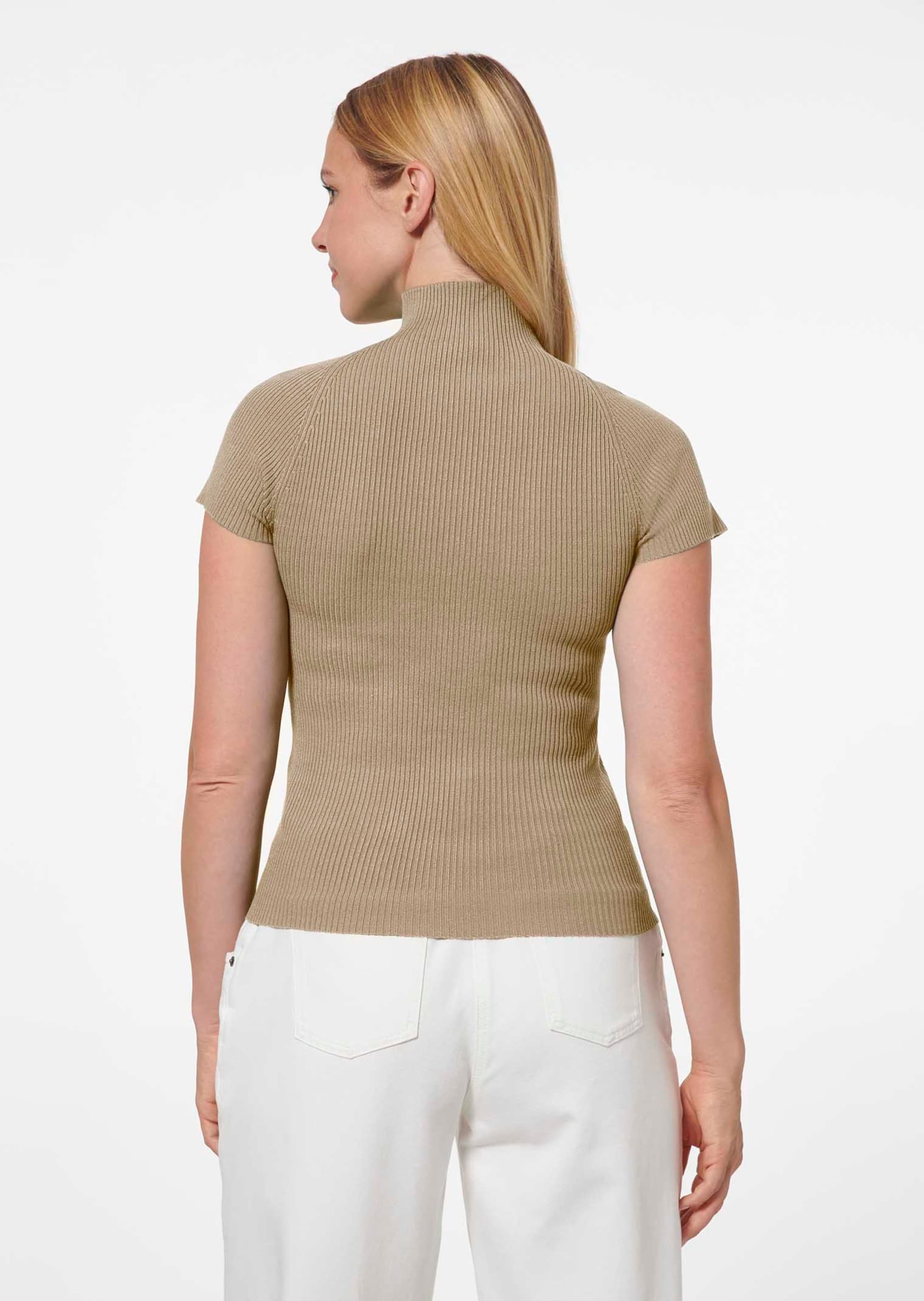 MADELEINE Longpullover »Pullover Strickpullover mit Kurzarm«