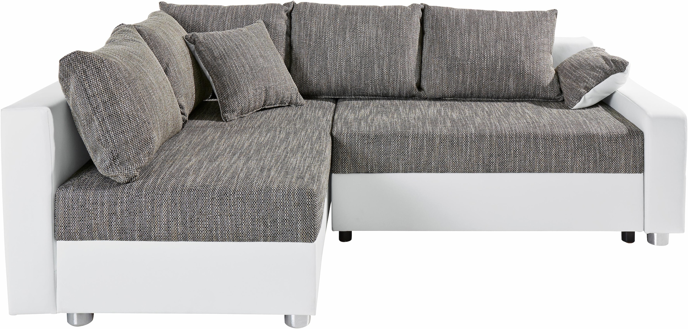 COLLECTION AB Ecksofa »Parma L-Form«, mit Bettfunktion und Federkern