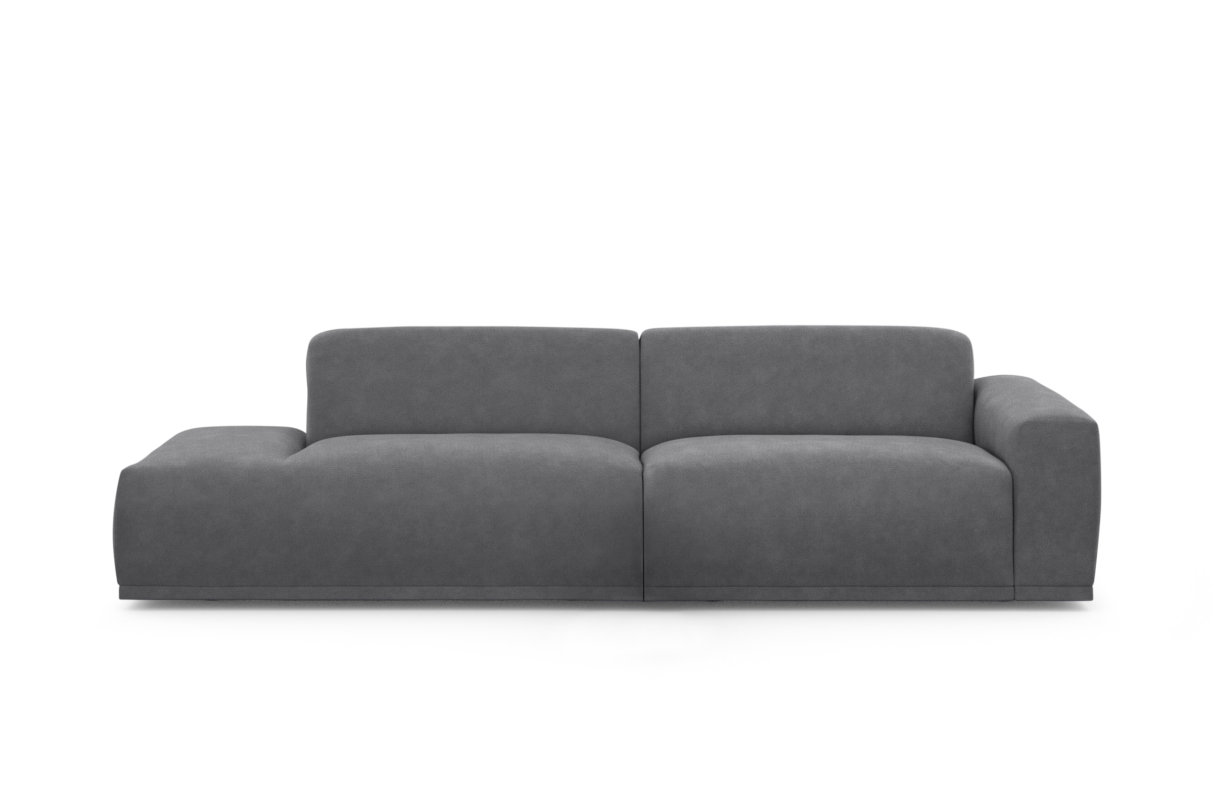 TRENDMANUFAKTUR Big-Sofa »Braga, mit hochwertigem Kaltschaum, Megasofa, in Cord erhältlich«, modernes Big-Sofa, Couch mit hohem Sitzkomfort, 277/72/107 cm (B/H/T)