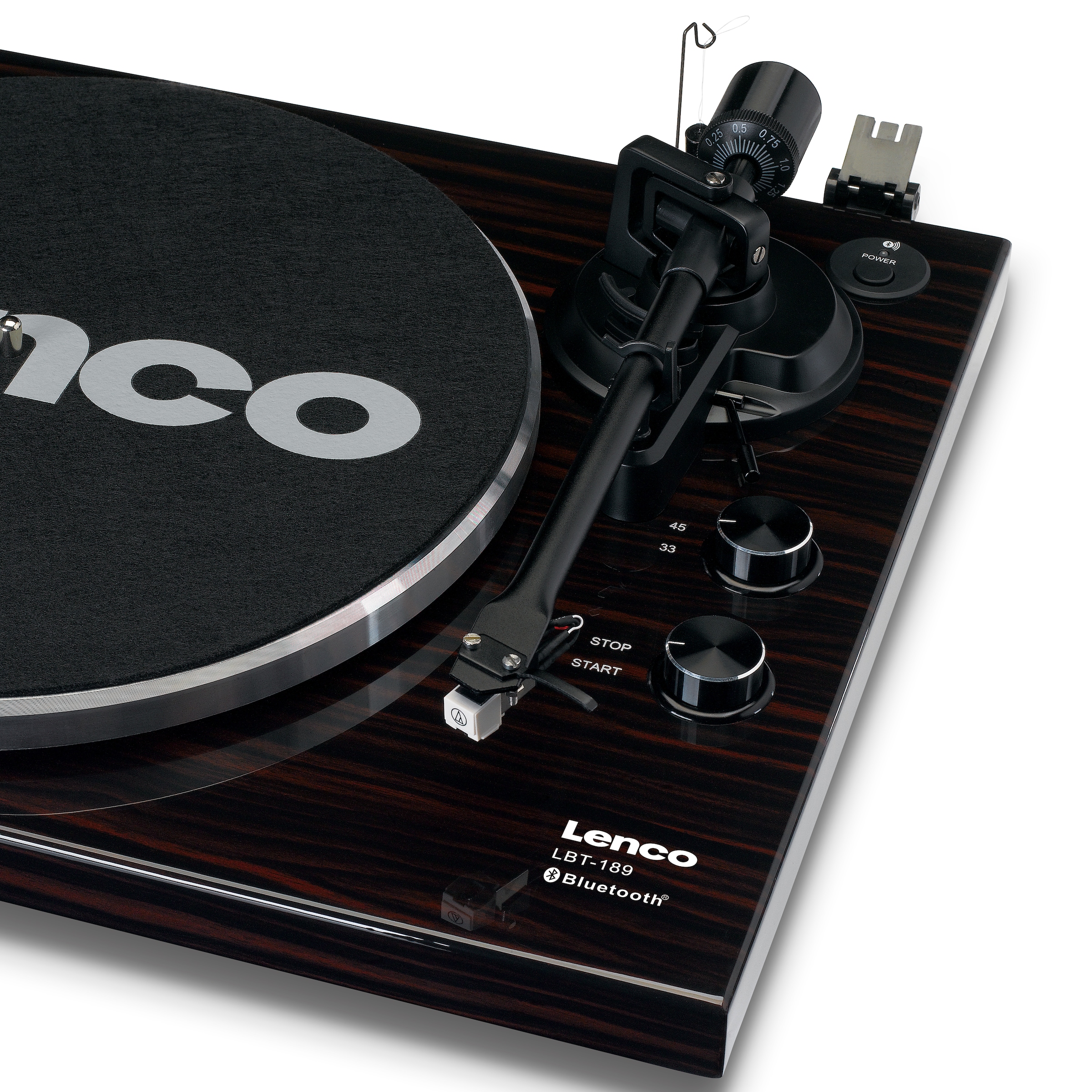 Lenco Plattenspieler »LBT-189WA«, Aufnahmefunktion via PC, Bluetooth-Sender