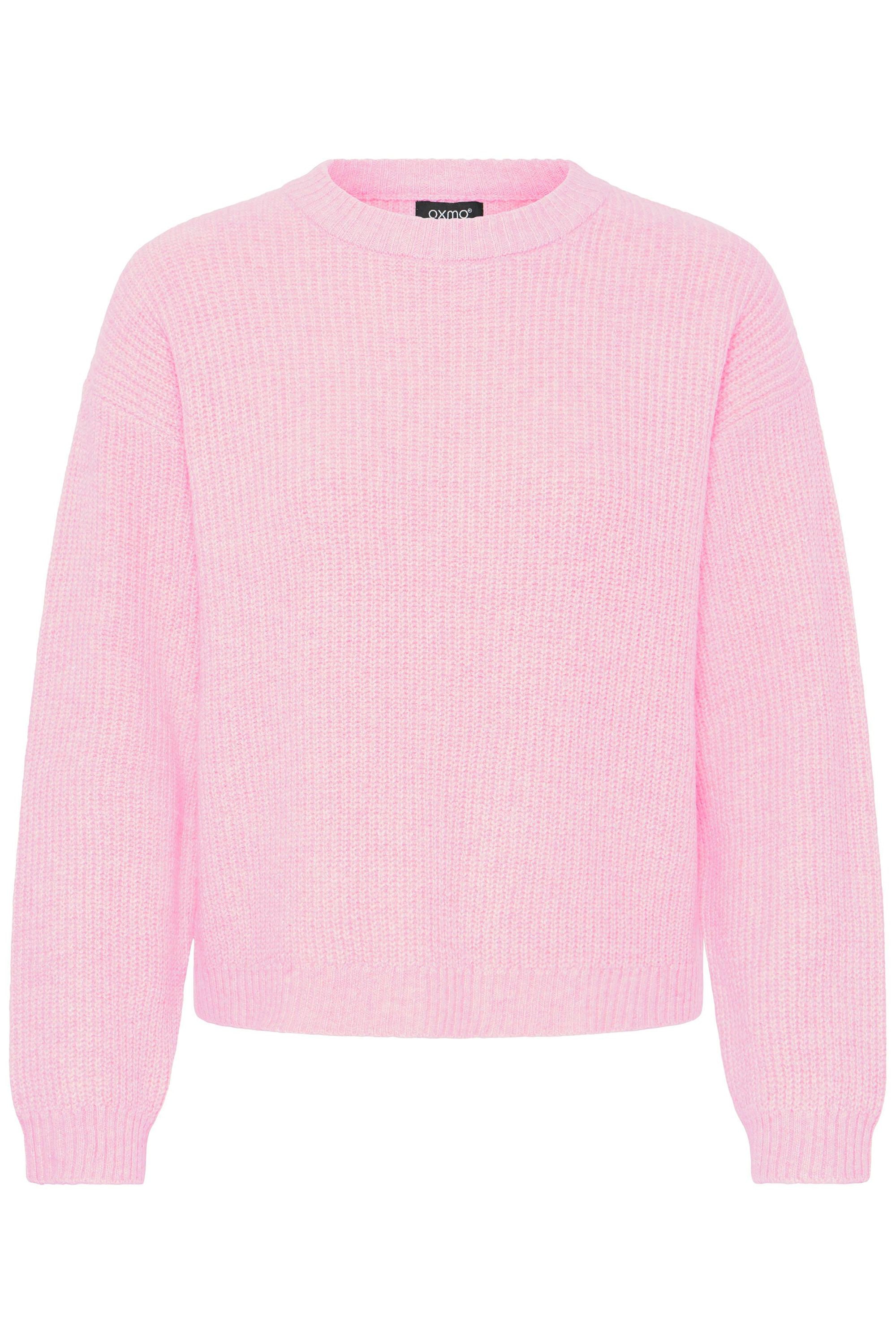OXMO Strickfleece-Pullover »Strickpullover OXBMMOLARA ONECK«