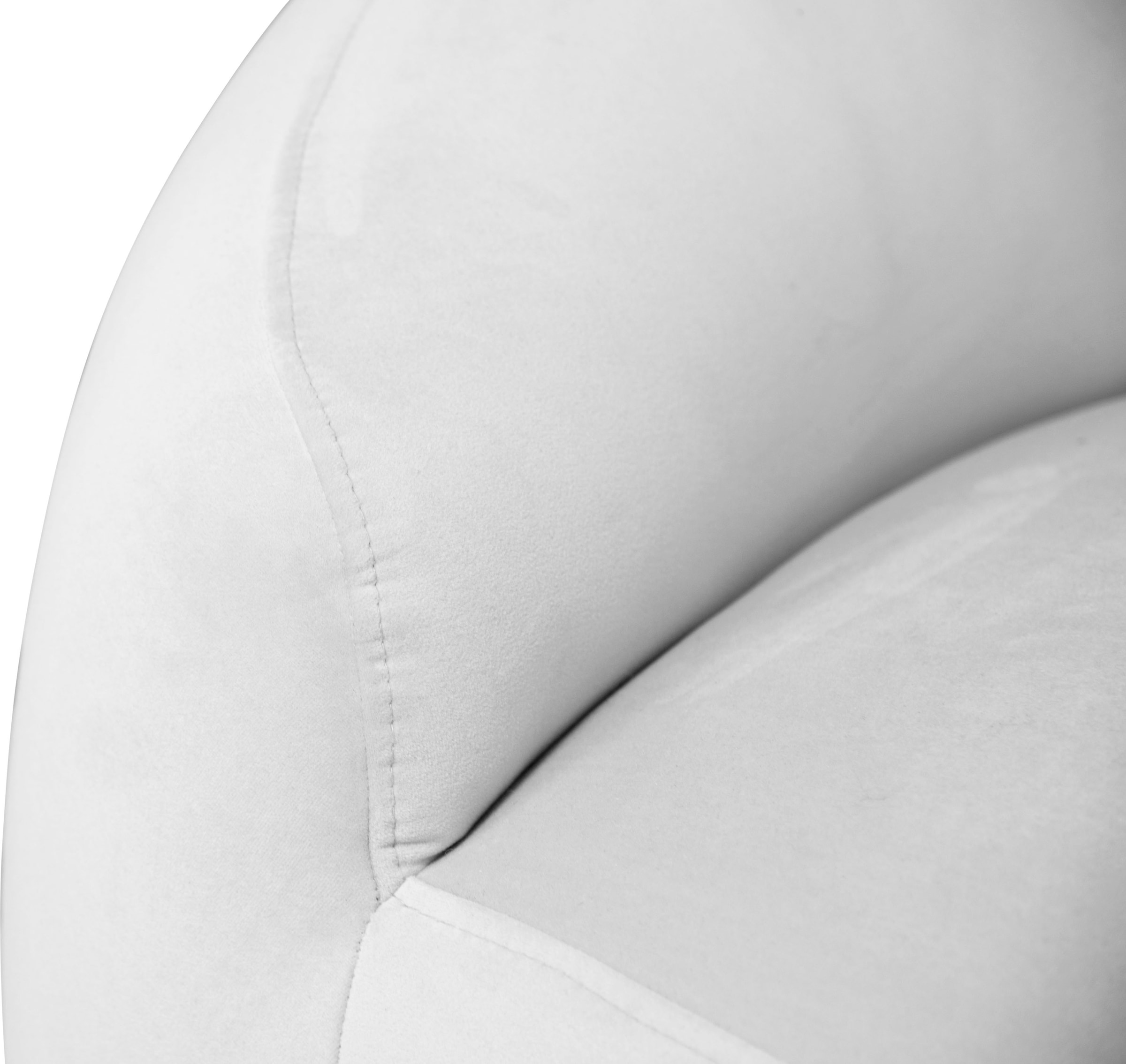 LeGer Home by Lena Gercke Big-Sofa »Designersofa, organische Form, Maße B/T/H: 240/64/81 cm«, mit Wellenunterfederung, auch in Bouclé, passend zur Serie
