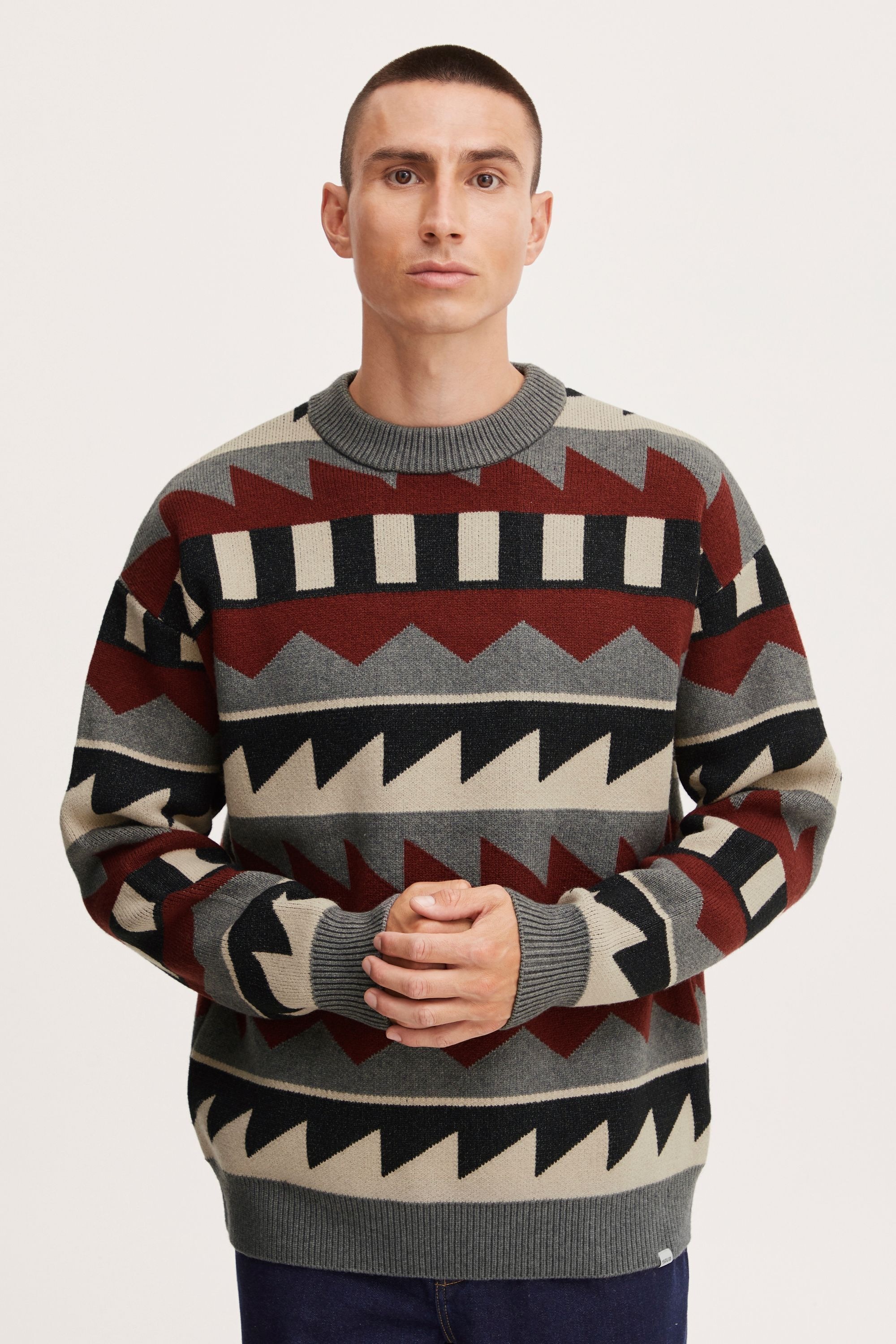 !Solid Strickfleece-Pullover »Strickpullover SDDeshan«
