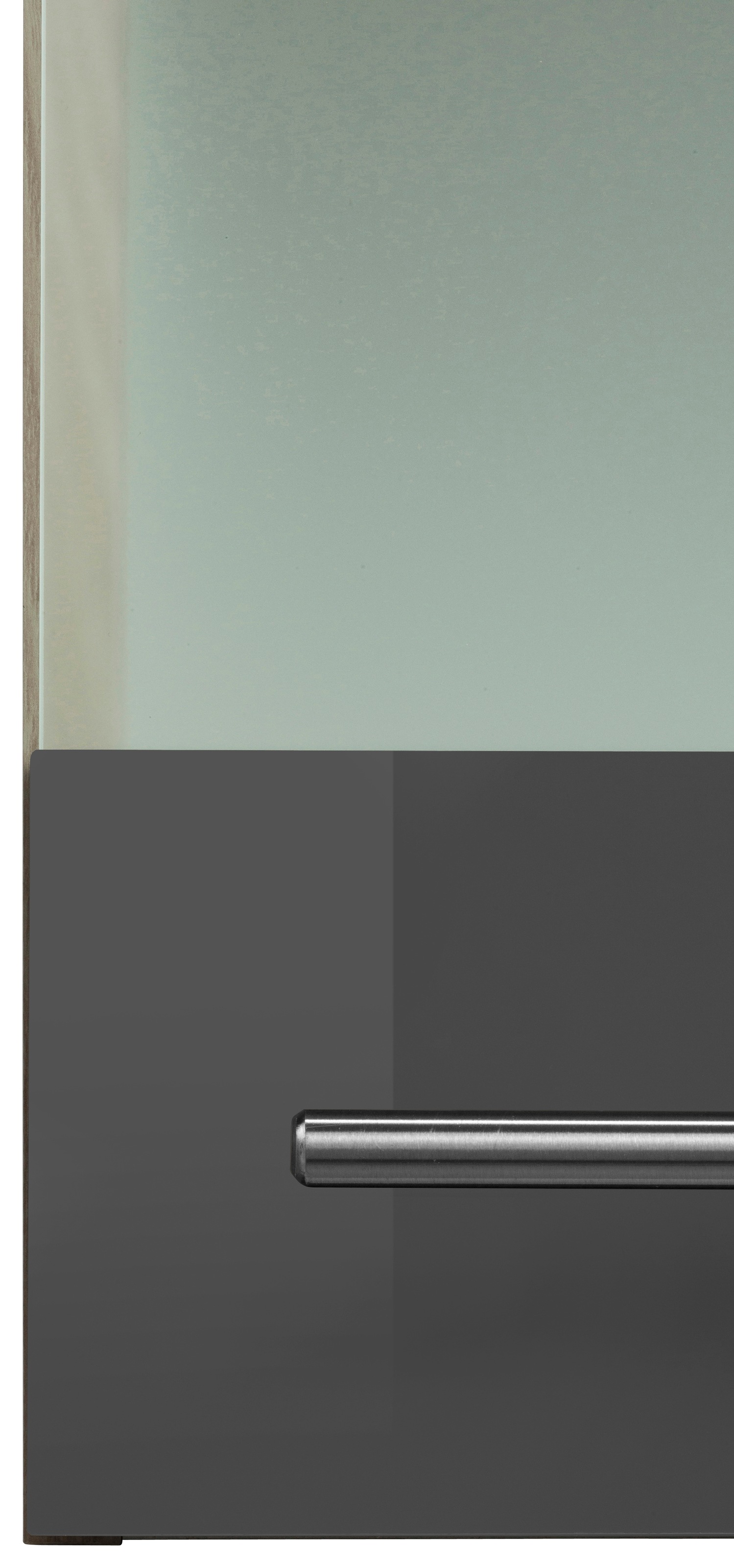 OPTIFIT Glashängeschrank »Bern«, Breite Front cm, kaufen mit Metallgriff 50 Milchglas-Einsatz, mit im OTTO Shop Online