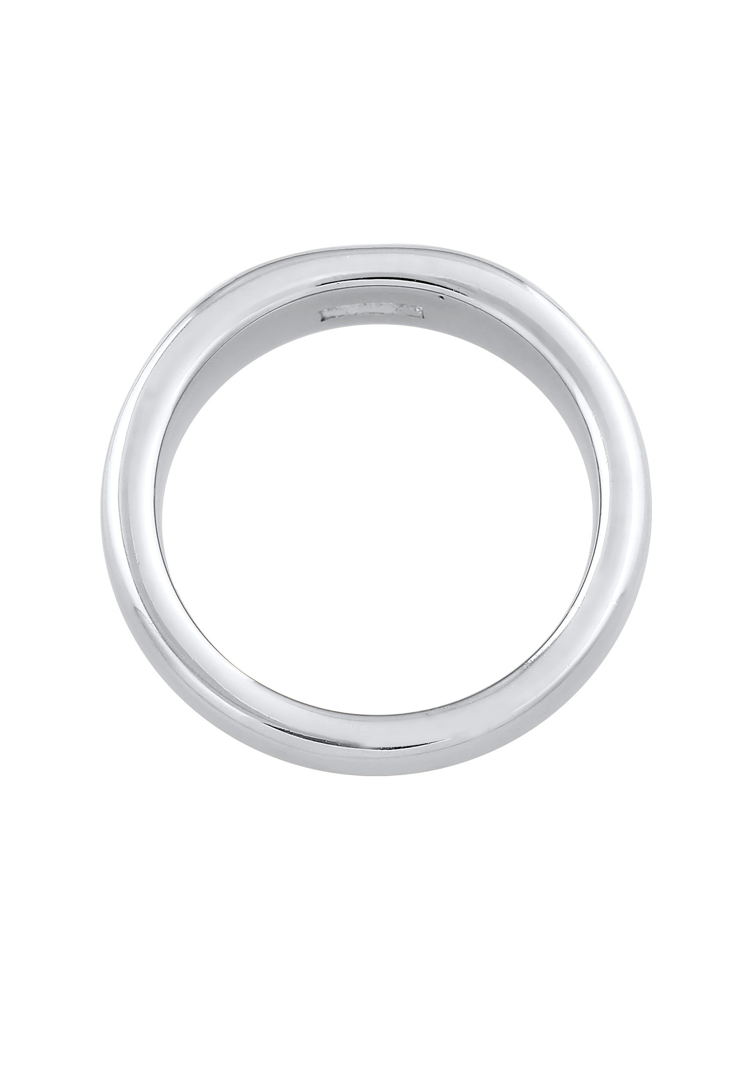 Elli Premium Silberring »Ring Bandring Topas Elegant 925 Silber rhodiniert«