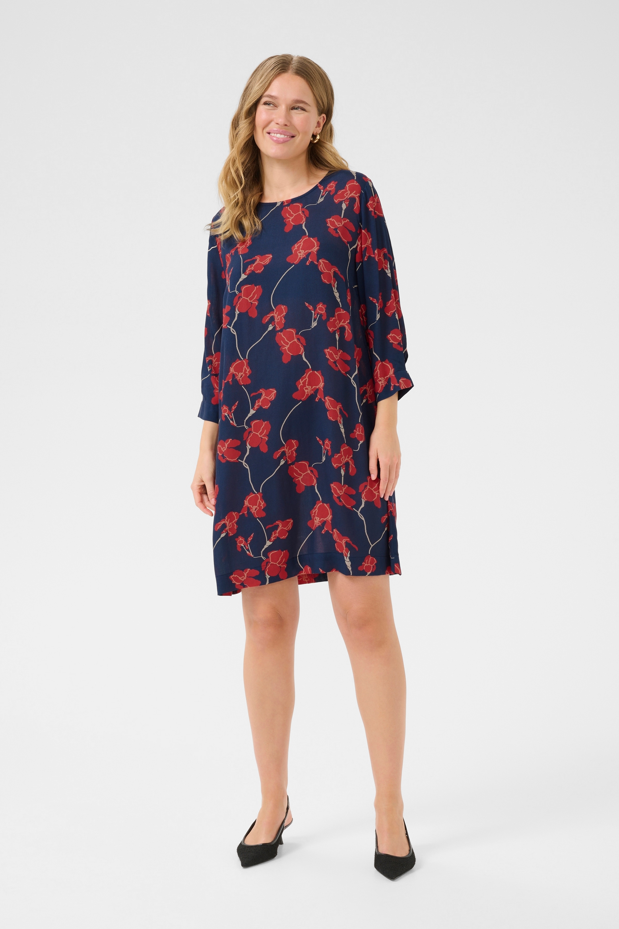 KAFFE Midikleid »Kleid BPcarla«