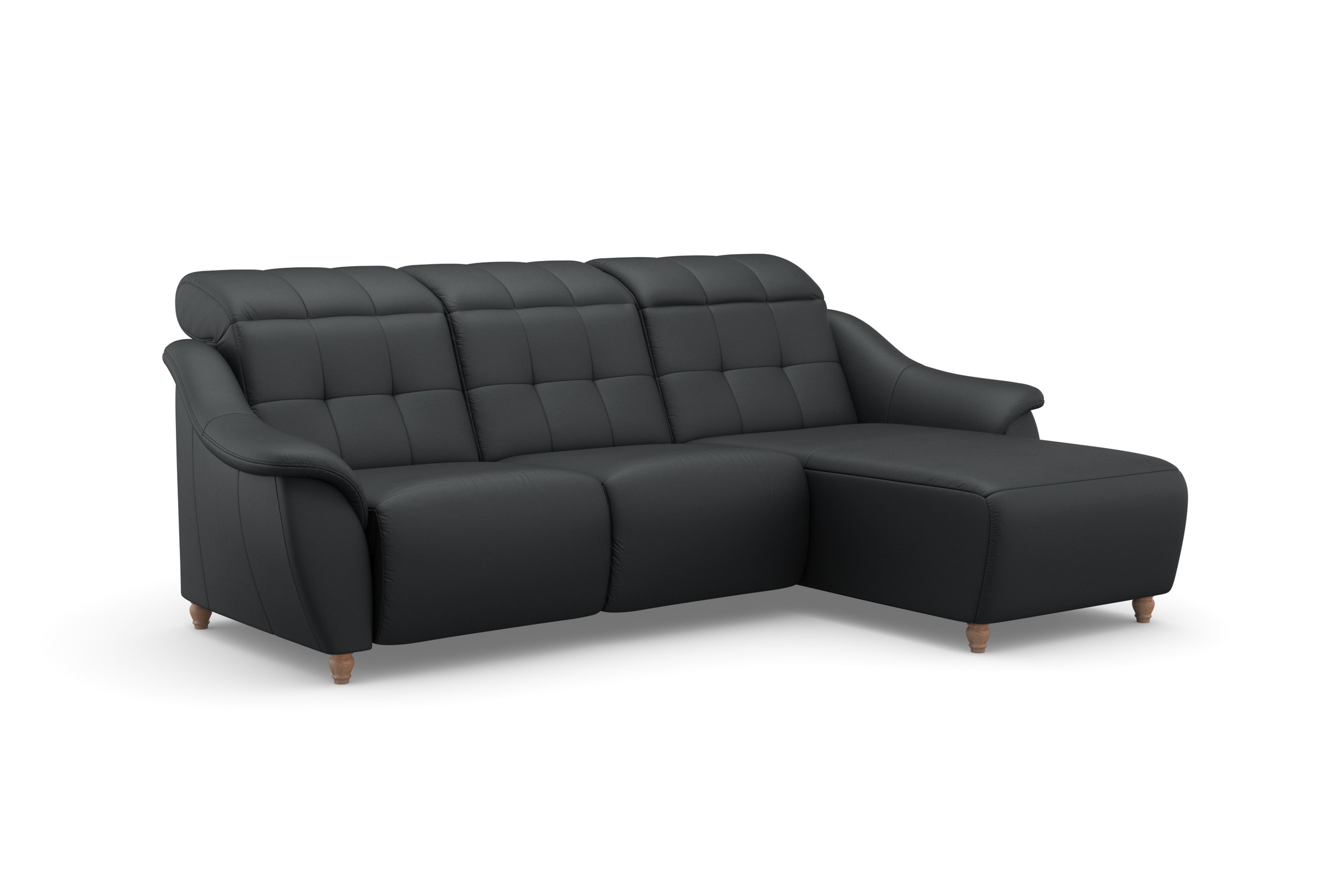 Home affaire Ecksofa »Boston L-Form«, (2 St.), Kopfteilverstellung an jeder Sitzfläche, wahlweise Relaxfunktion