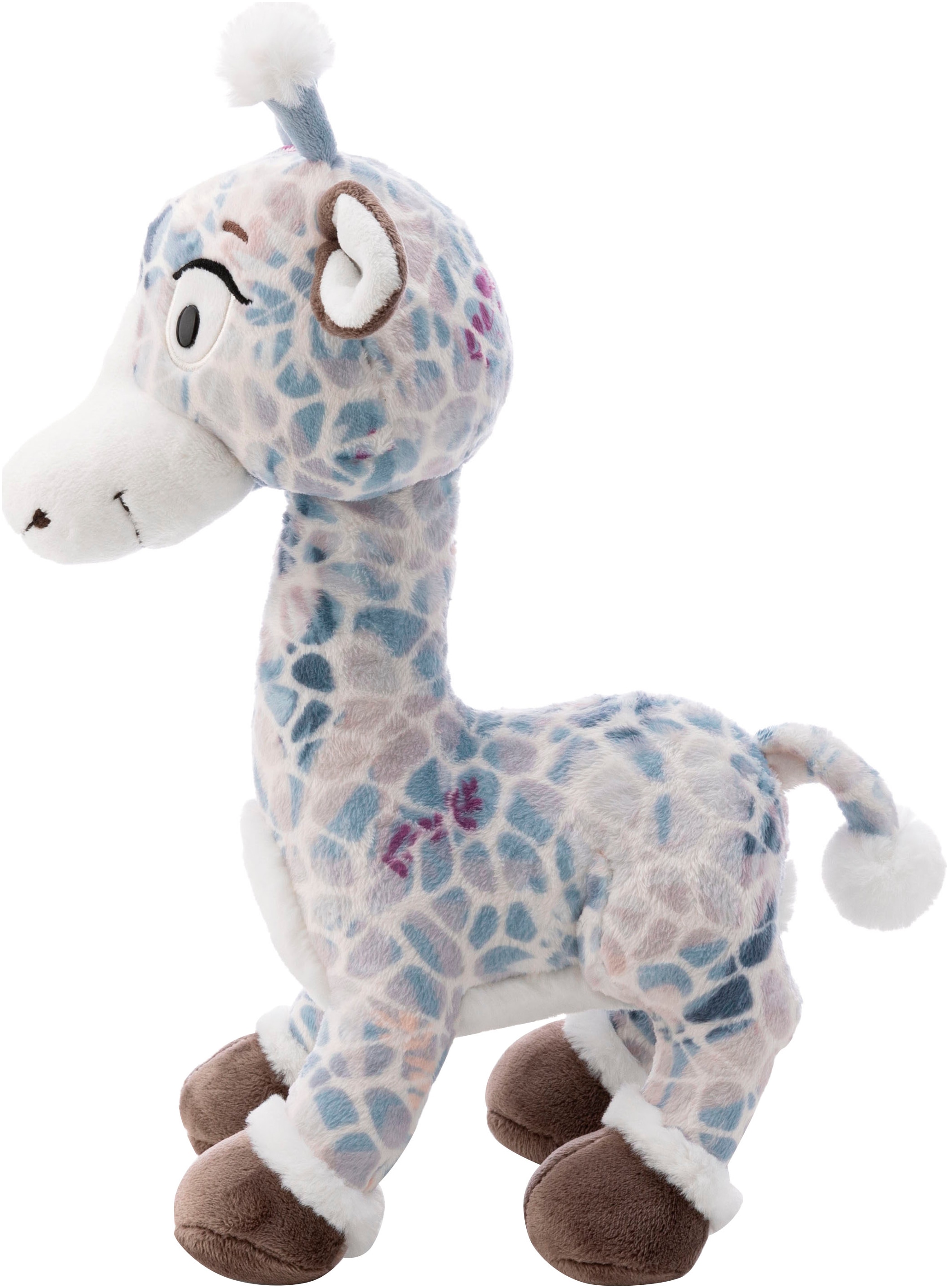 Nici Kuscheltier »Winter, Giraffe Winny Winterfur, 50 cm stehend« enthält recyceltes Material